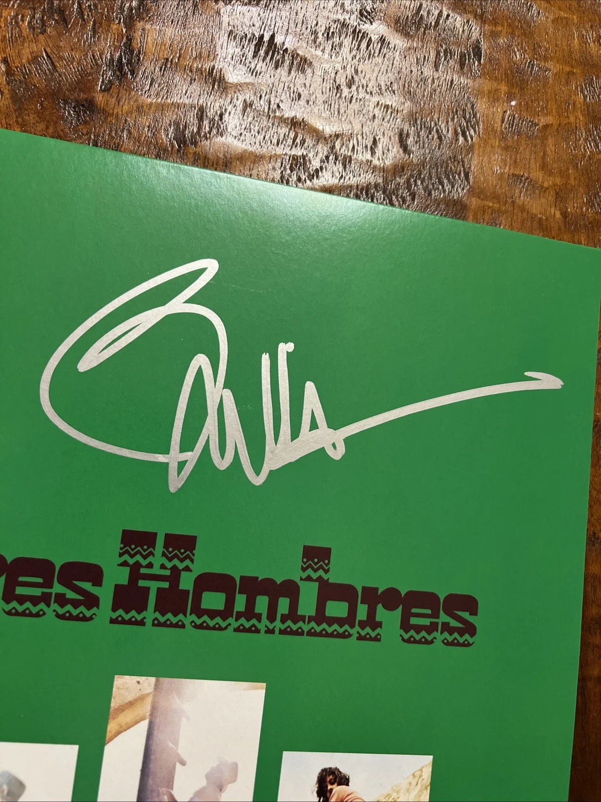 Billy Gibbons Signed Tres Hombres Vinyl Album LP JSA Coa ZZ Top Autographed, изображение 2