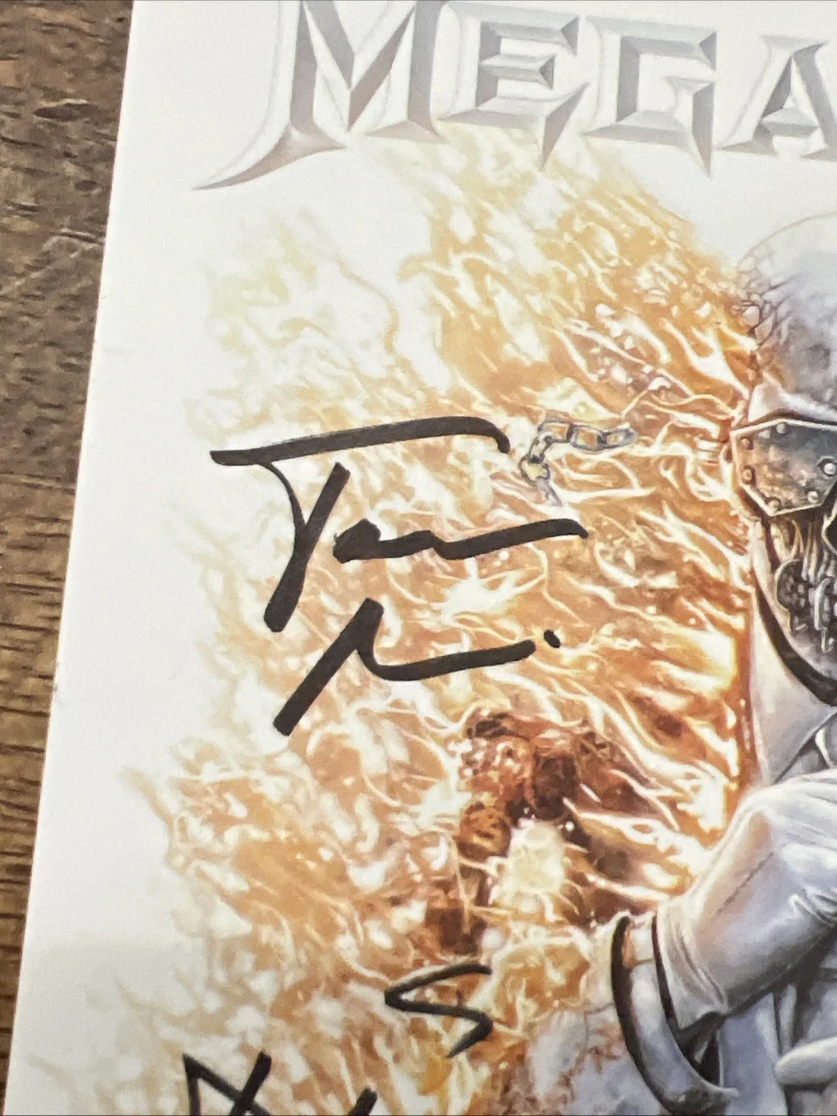 Dave Mustaine Signed Megadeth CD Insert JSA Coa Dirk Verbeuren LoMonzeo Auto, изображение 3