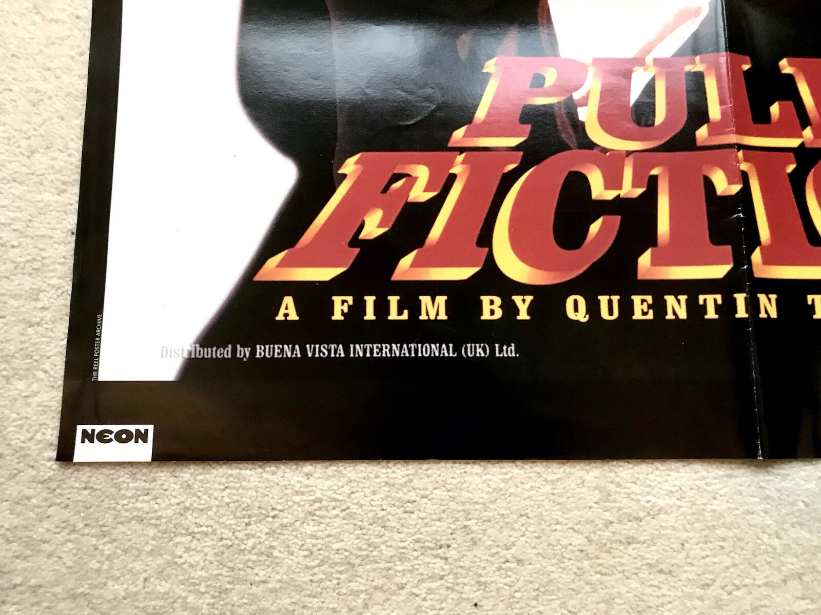 PULP FICTION Quentin Tarantino Movie Poster 2001 A SPACE ODYSSEY Stanley Kubrick, изображение 3