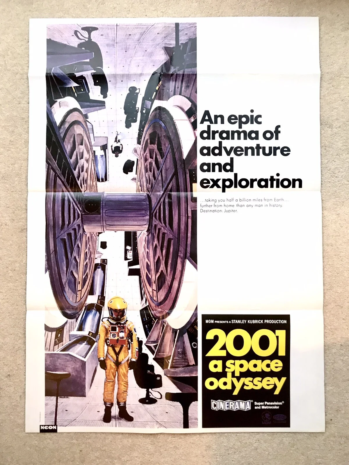 PULP FICTION Quentin Tarantino Movie Poster 2001 A SPACE ODYSSEY Stanley Kubrick, изображение 5