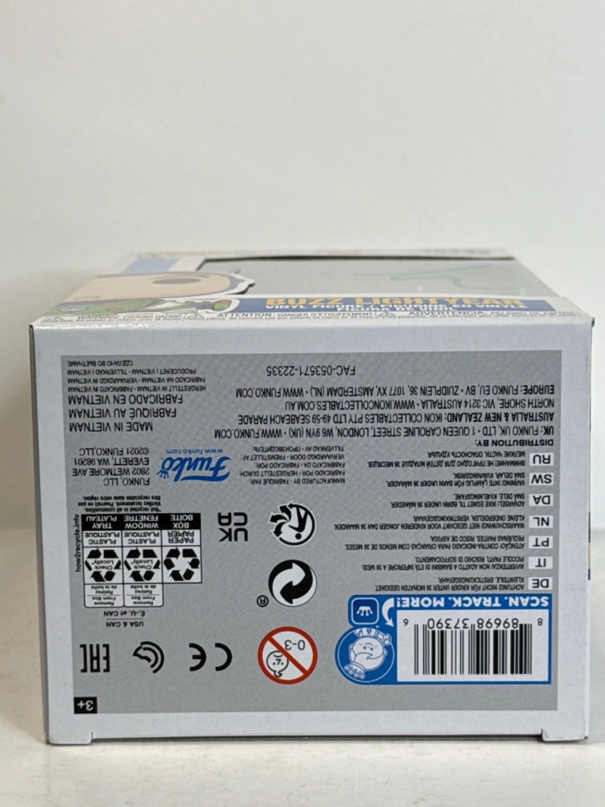 Tim Allen — Tim Allen Signed Toy Story 4 Buzz Lightyear Funko #523 PSA AN58282, изображение 5