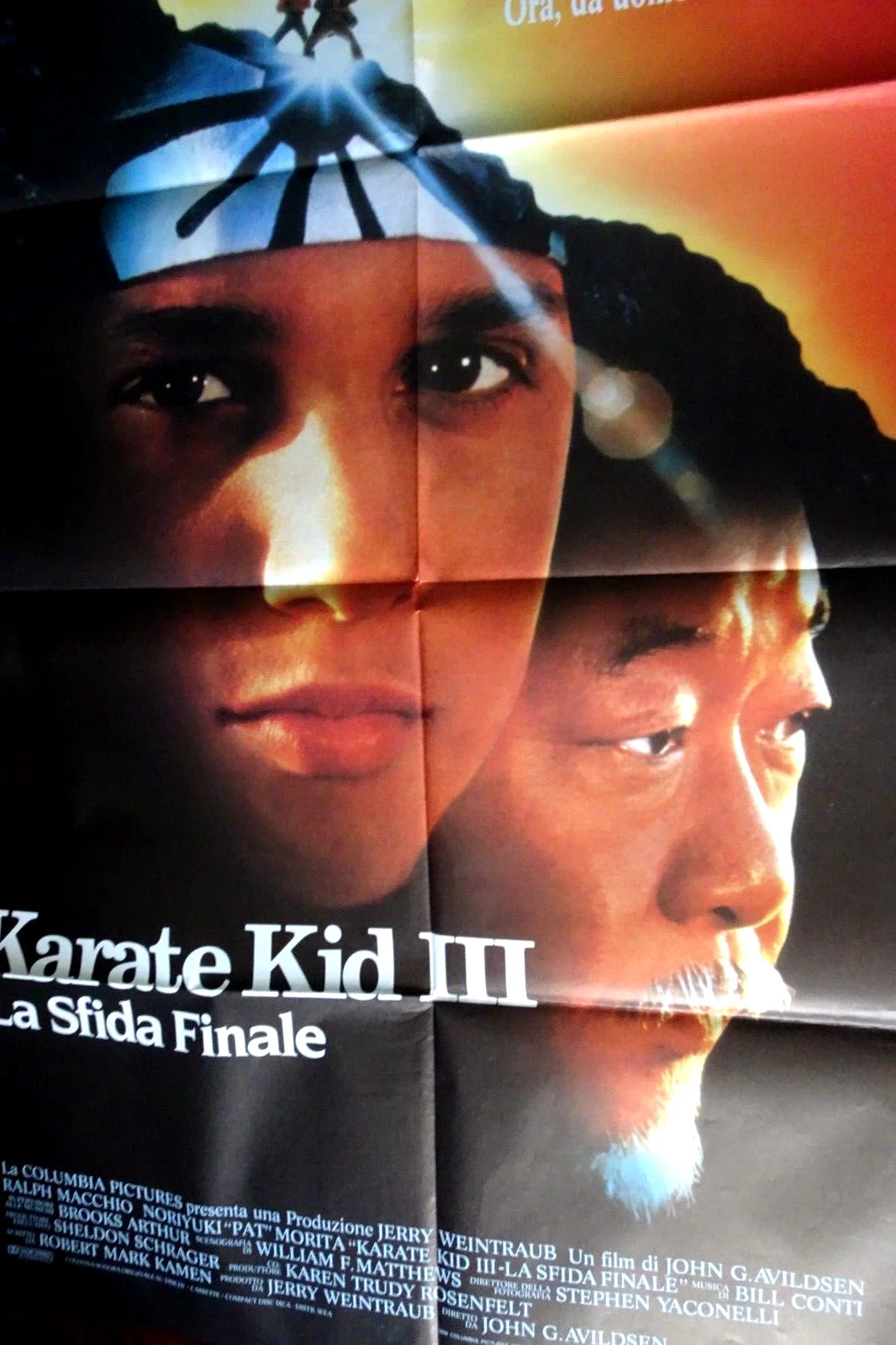 Karate Kid III Poster 1989 Original Cinema Italian Poster Huge Large Cobra Kai, изображение 2
