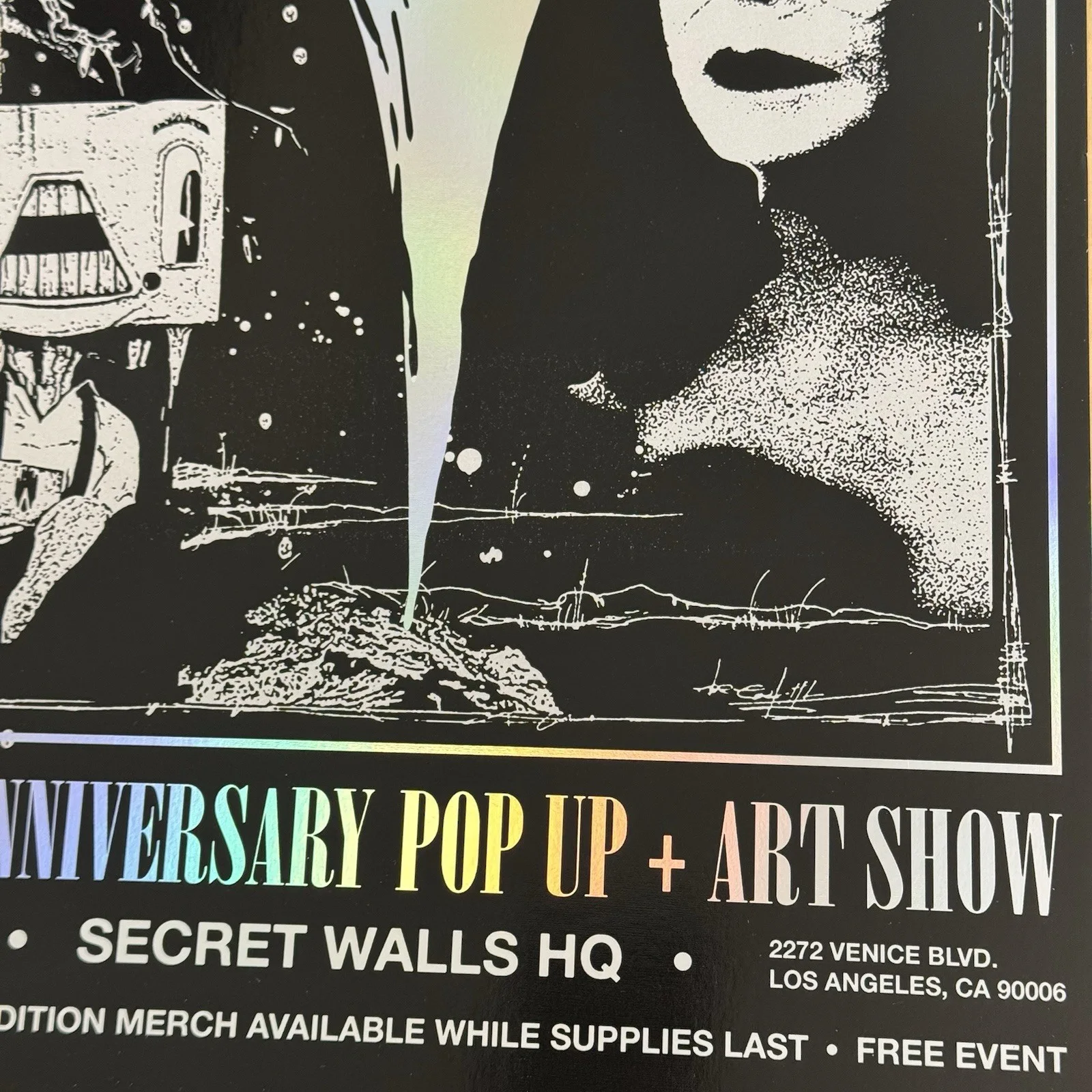 The Used 25 Year Anniversary Pop Up Art Show VIP Poster 2025 Alex Pardee Rare, изображение 4