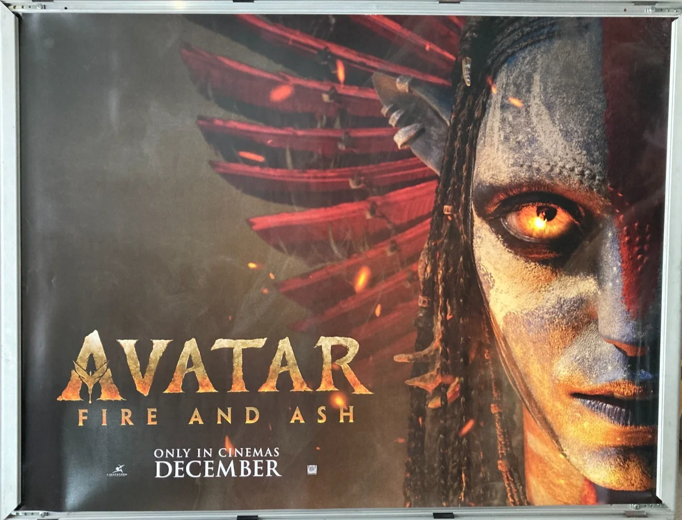 Cinema Poster: AVATAR FIRE AND ASH 2025 (Advance Quad) Sigourney Weaver, image 2