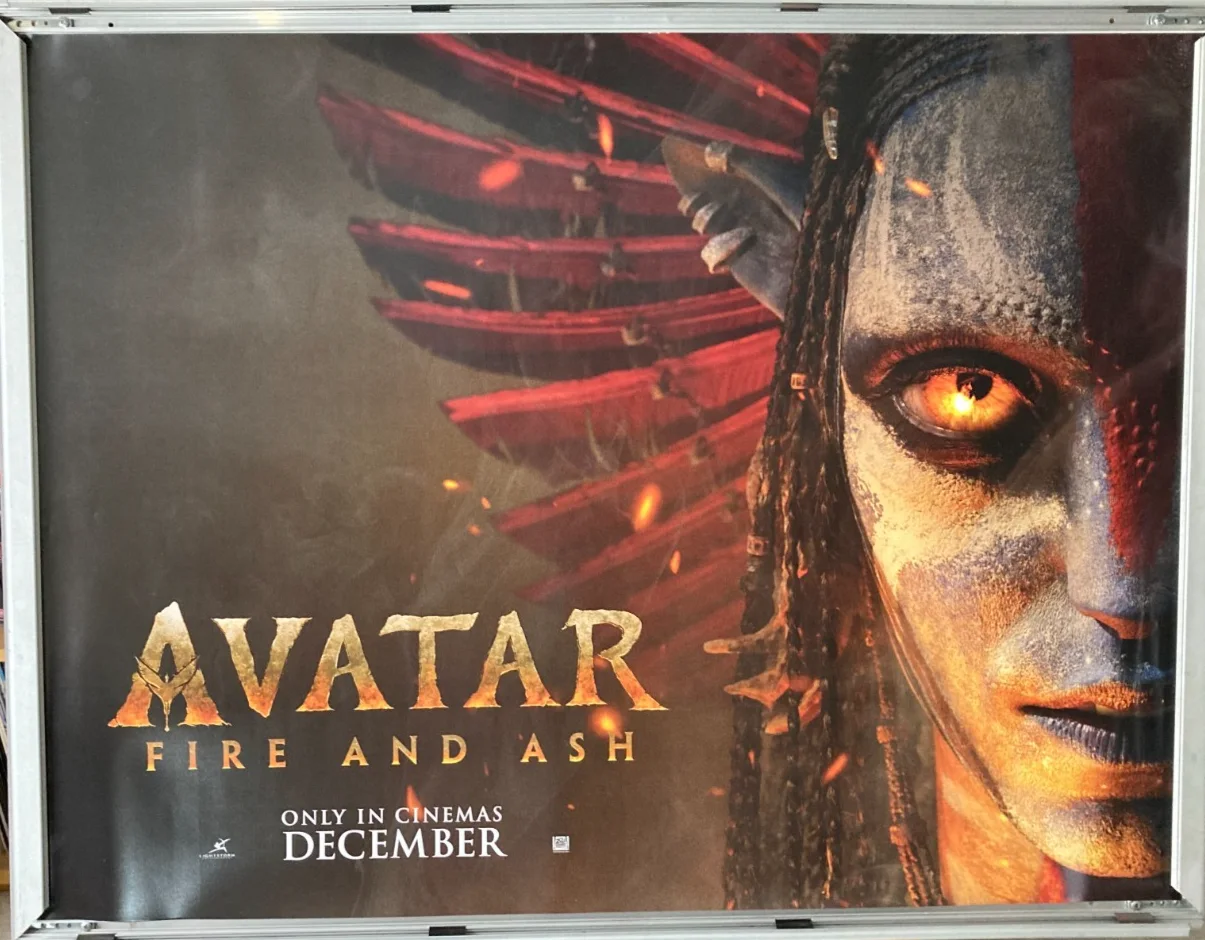 Cinema Poster: AVATAR FIRE AND ASH 2025 (Advance Quad) Sigourney Weaver, image 3