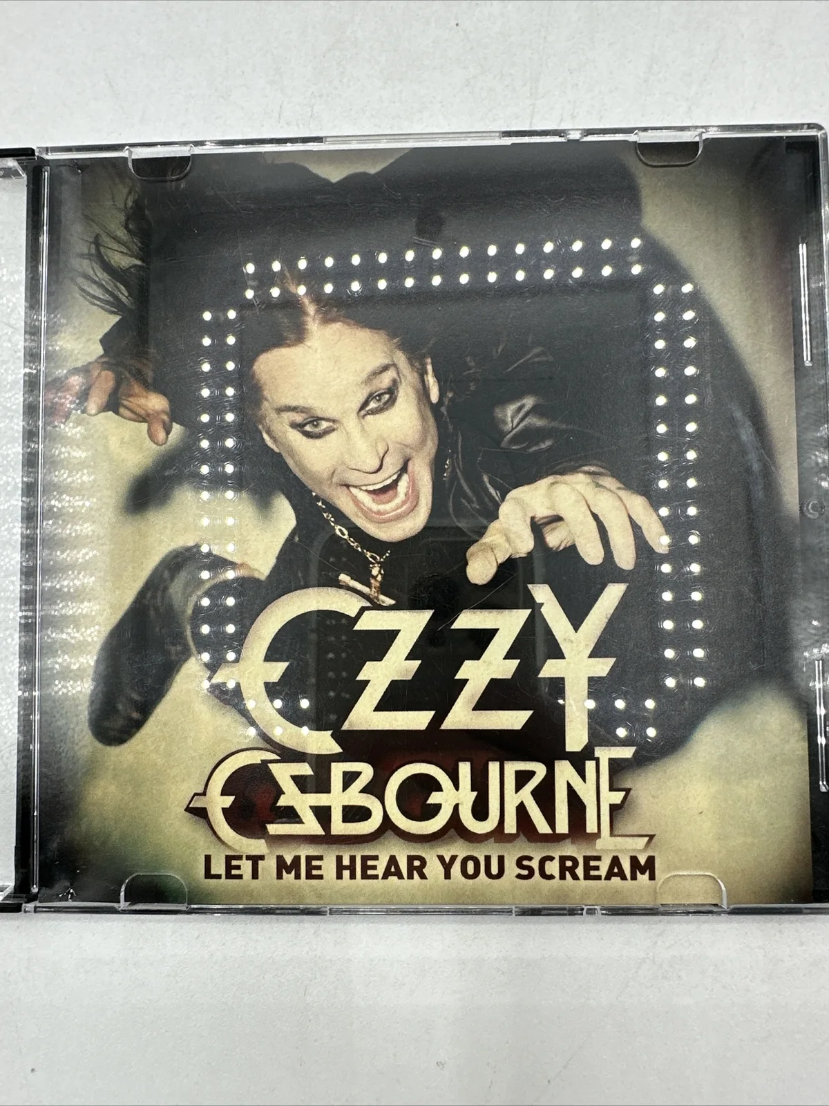 Ozzy Ozbourne Let Me Hear You Scream Artwork Only Rare Promo CD Front Art, изображение 2