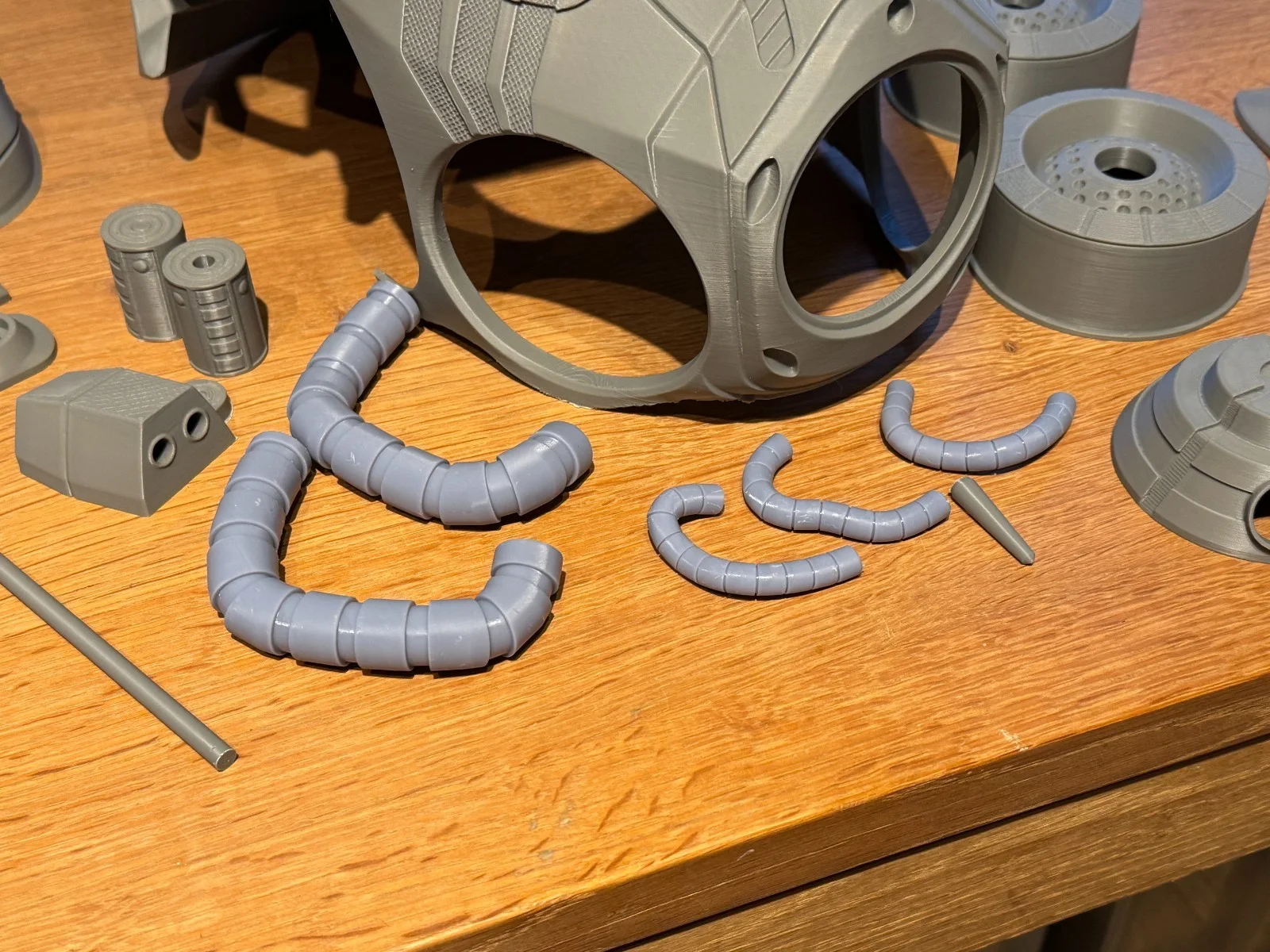 The Fallout NCR Power Armor Helmet 3D printed raw, image 5