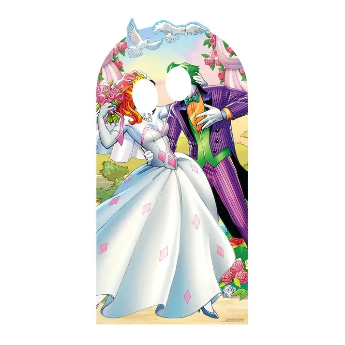 Harley Quinn and The Joker with Harley Wedding 2 pack Cardboard Cutout *Damaged*, изображение 3