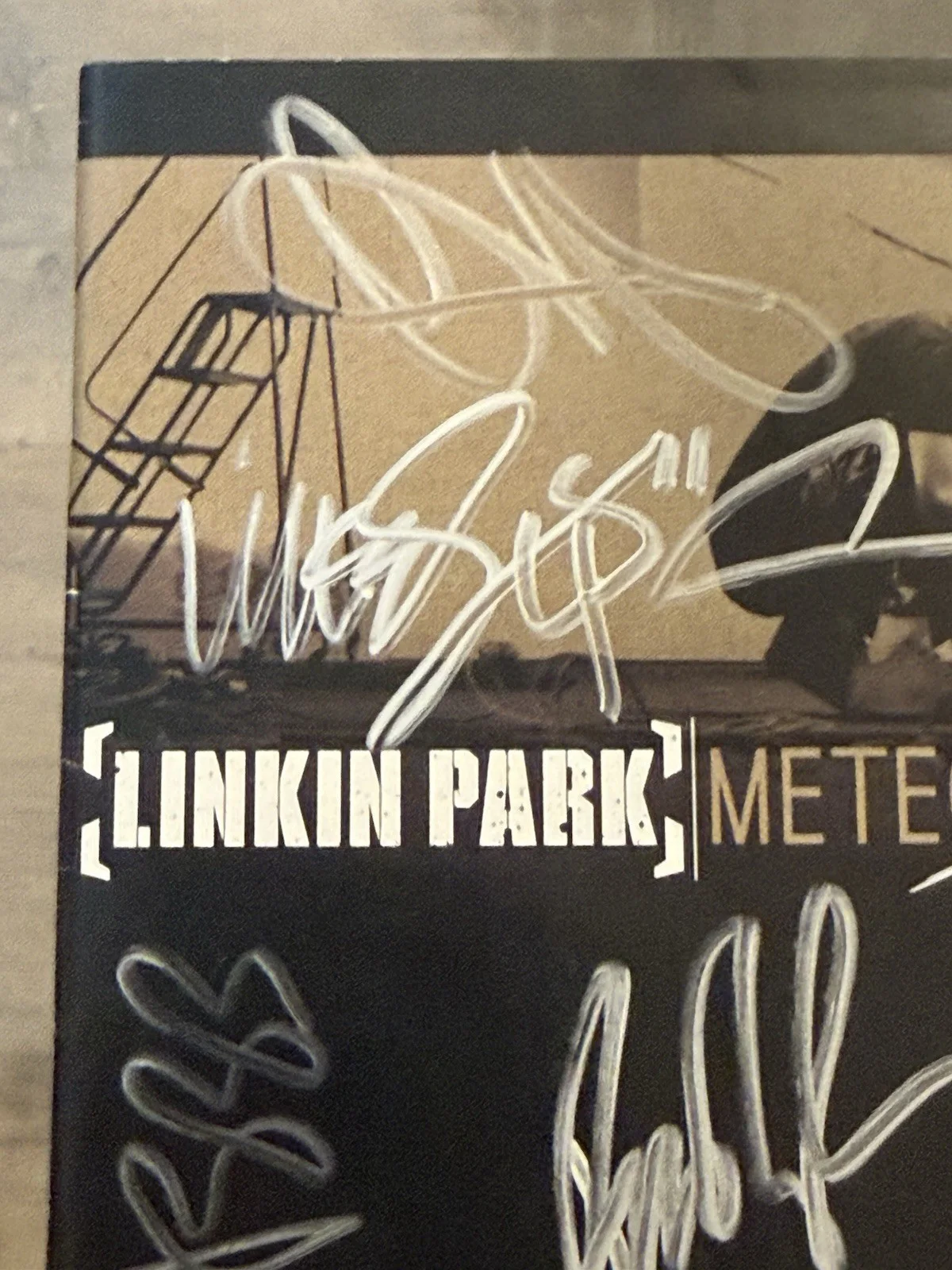 LINKIN PARK Signed METEORA CD X6 Chester Bennington Autograph PSA DNA - RARE, изображение 2
