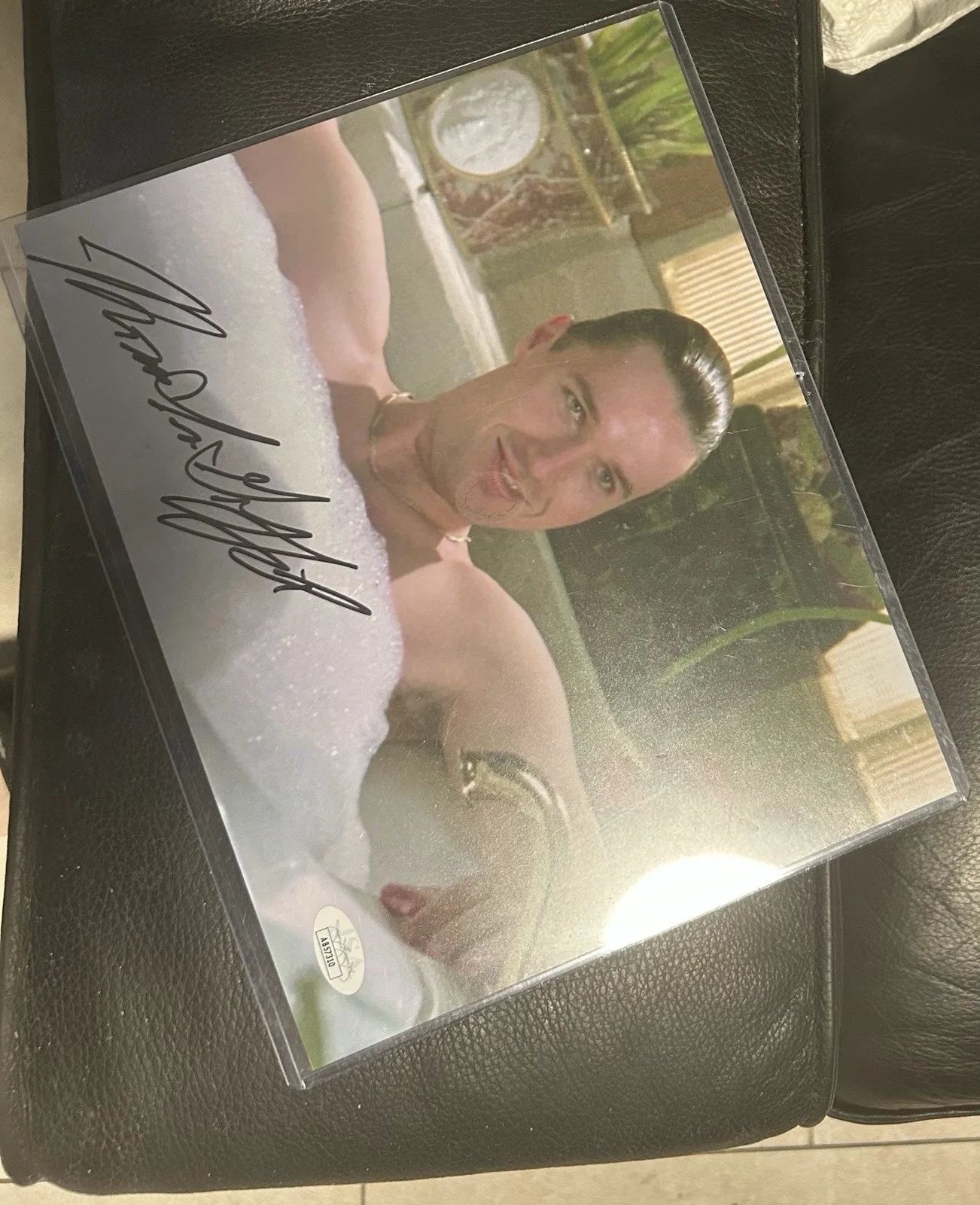 Thomas Ian Griffith Terry Silver Autographed 8x10 Photo JSA Certified RARE, image 3