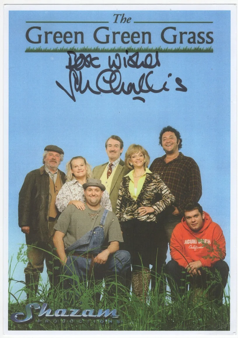 THE GREEN GREEN GRASS 7 Signed Items / Autographed John Challis, Holderness, Etc, image 3
