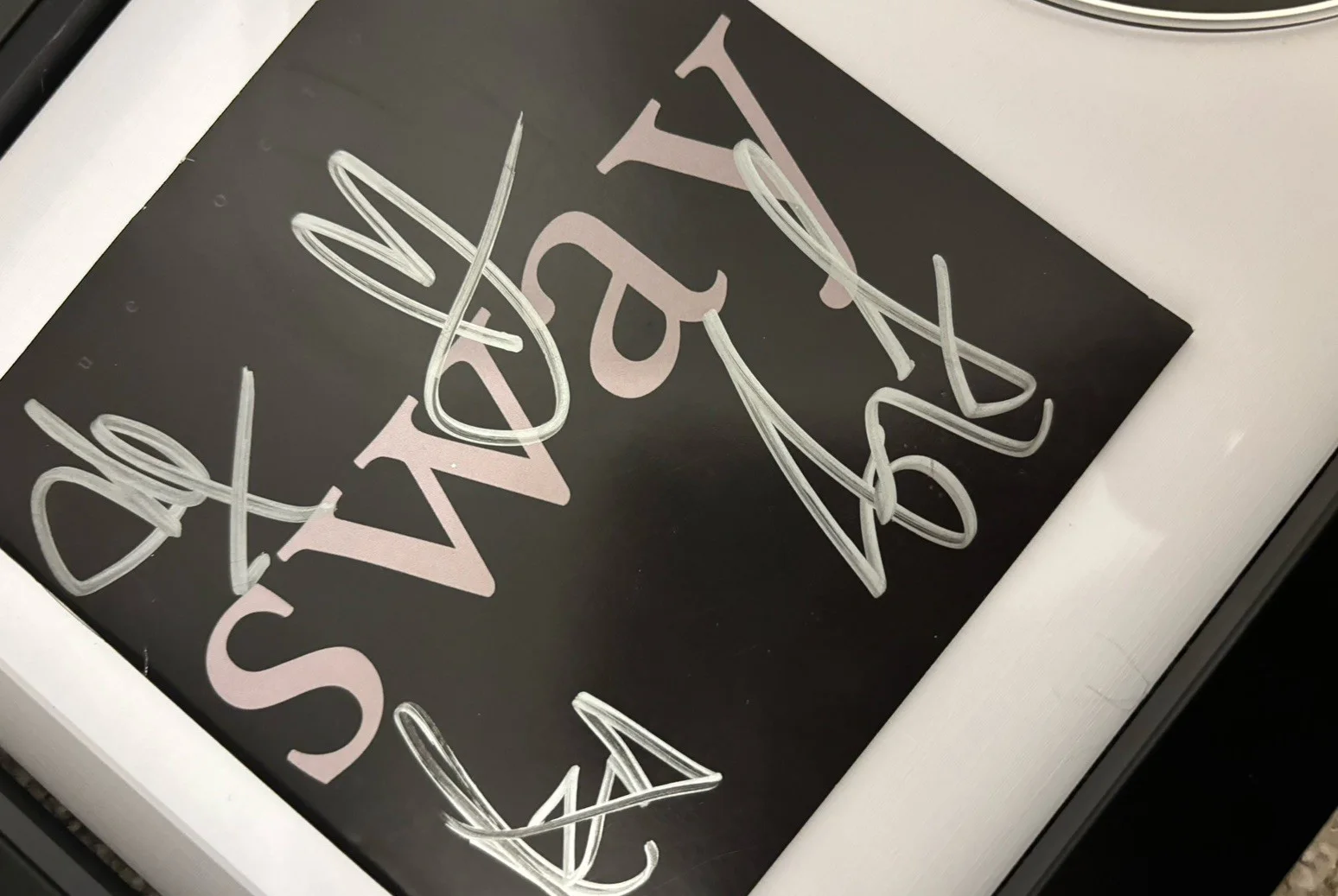 BLUE OCTOBER SIGNED AUTOGRAPH x4 SWAY FRAMED & MATTED CD JUSTIN FURSTENFELD +3, изображение 4