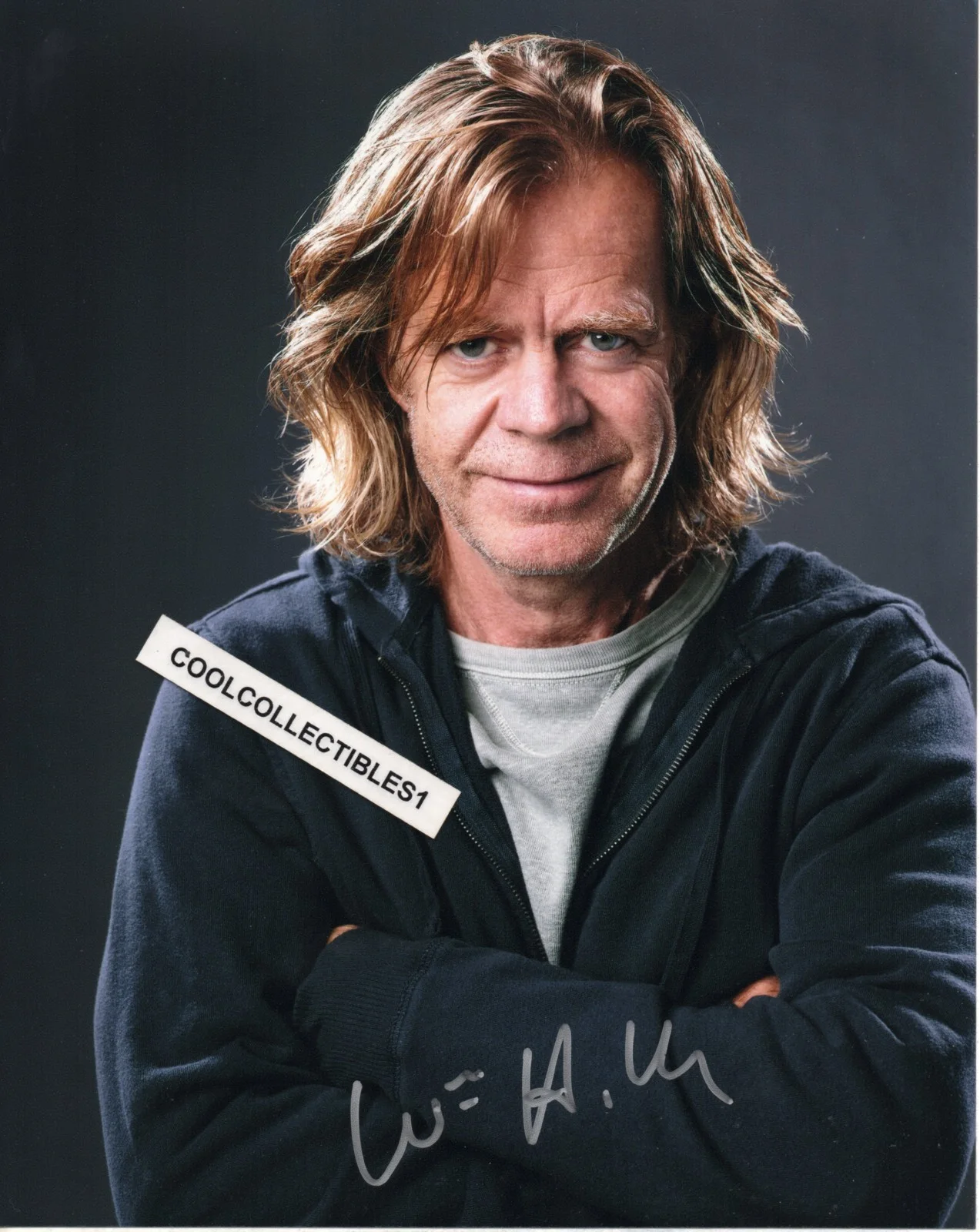 WILLIAM H MACY — WILLIAM H MACY "SHAMELESS" IN PERSON SIGNED 8X10 COLOR PHOTO COA 1 "PROOF"