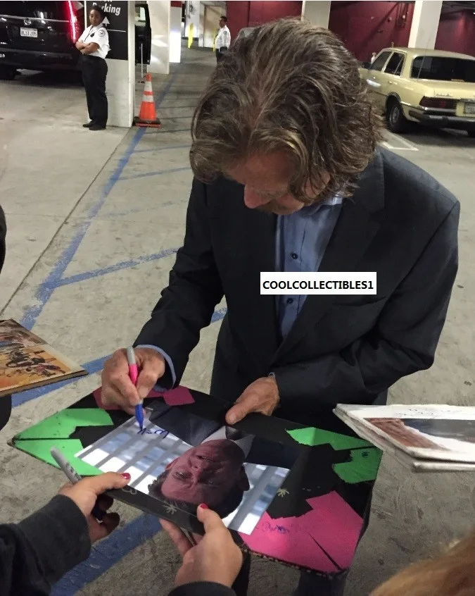 WILLIAM H MACY — WILLIAM H MACY "SHAMELESS" IN PERSON SIGNED 8X10 COLOR PHOTO COA 1 "PROOF", image 3