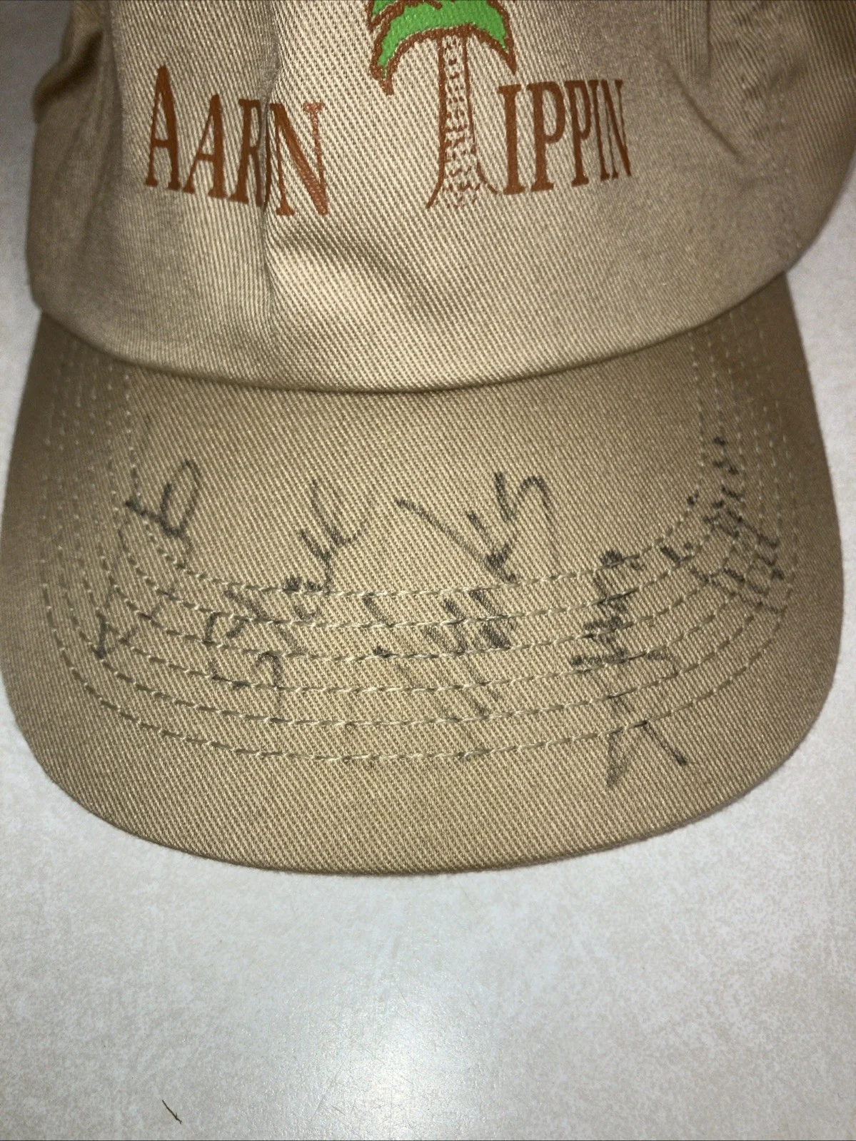 Aaron Tippin Autographed Hat, image 2