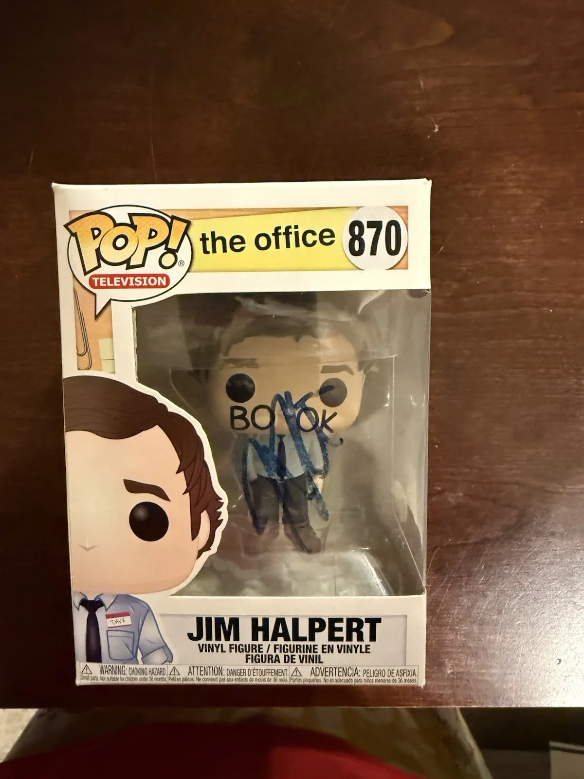 The Office, John Krasinski Signed Funko, image 3