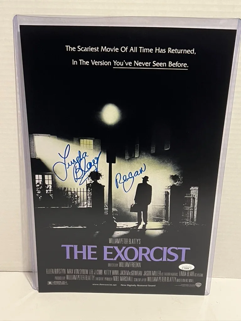 Linda Blair — Linda Blair Hand Signed "Sweet Dreams" Exorcist 11x17 Poster