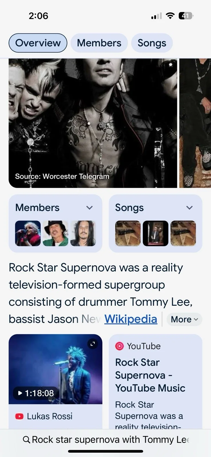 Autographed Drumhead Rock Star Supernova With Tommy Lee And Gilby Clark- FRAMED!, image 2