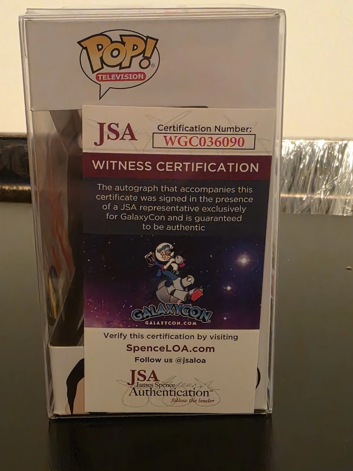 Jason — Funko Pop Power Rangers Jason #670 Signed by Jason Lee Scott JSA Authenticated, изображение 2