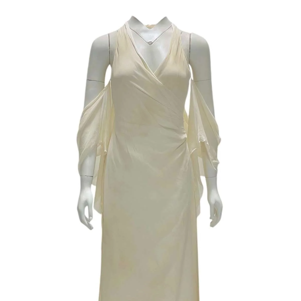 Blink Twice Adria Arjona Screen Worn Outfit White Dress Star Wars, image 2