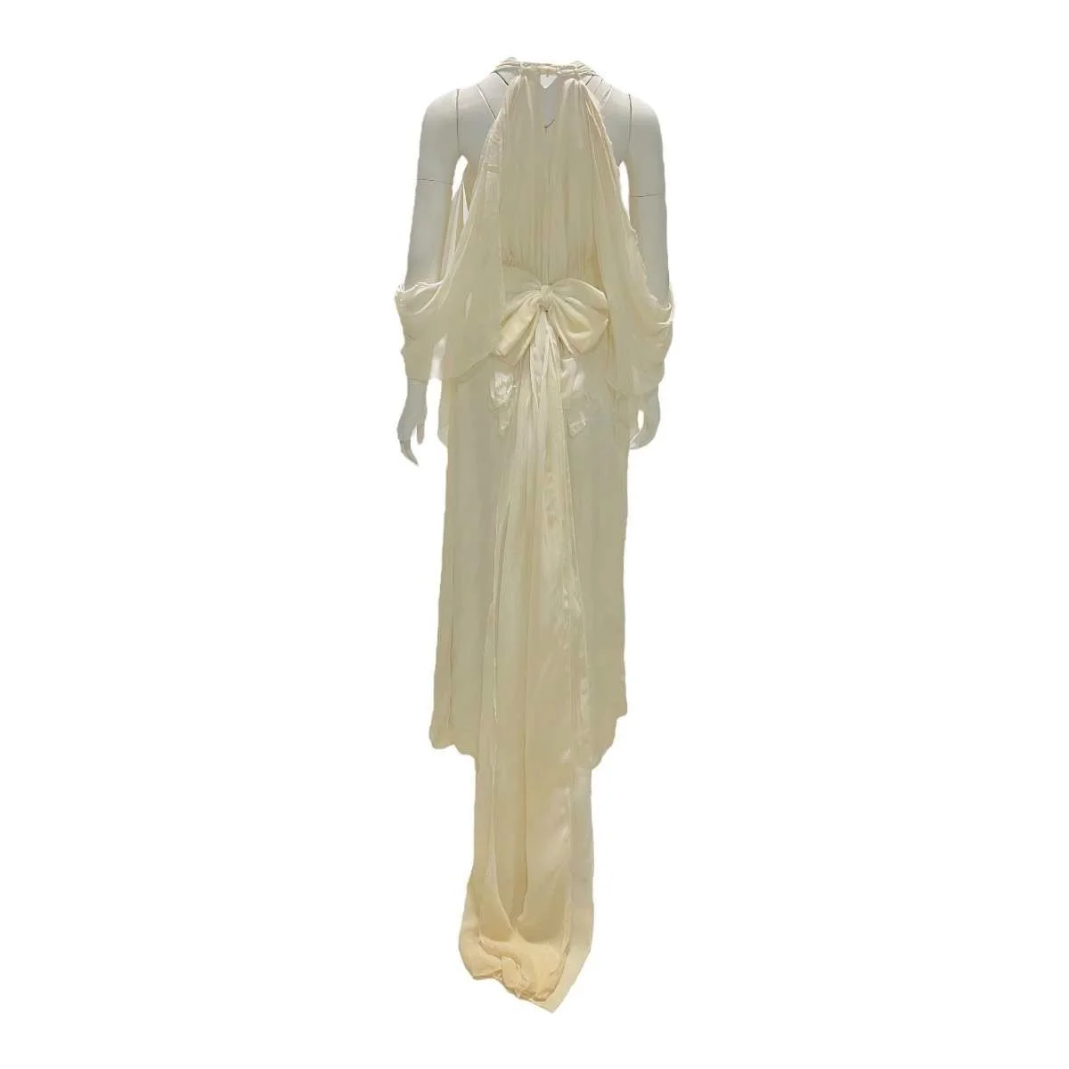 Blink Twice Adria Arjona Screen Worn Outfit White Dress Star Wars, image 3
