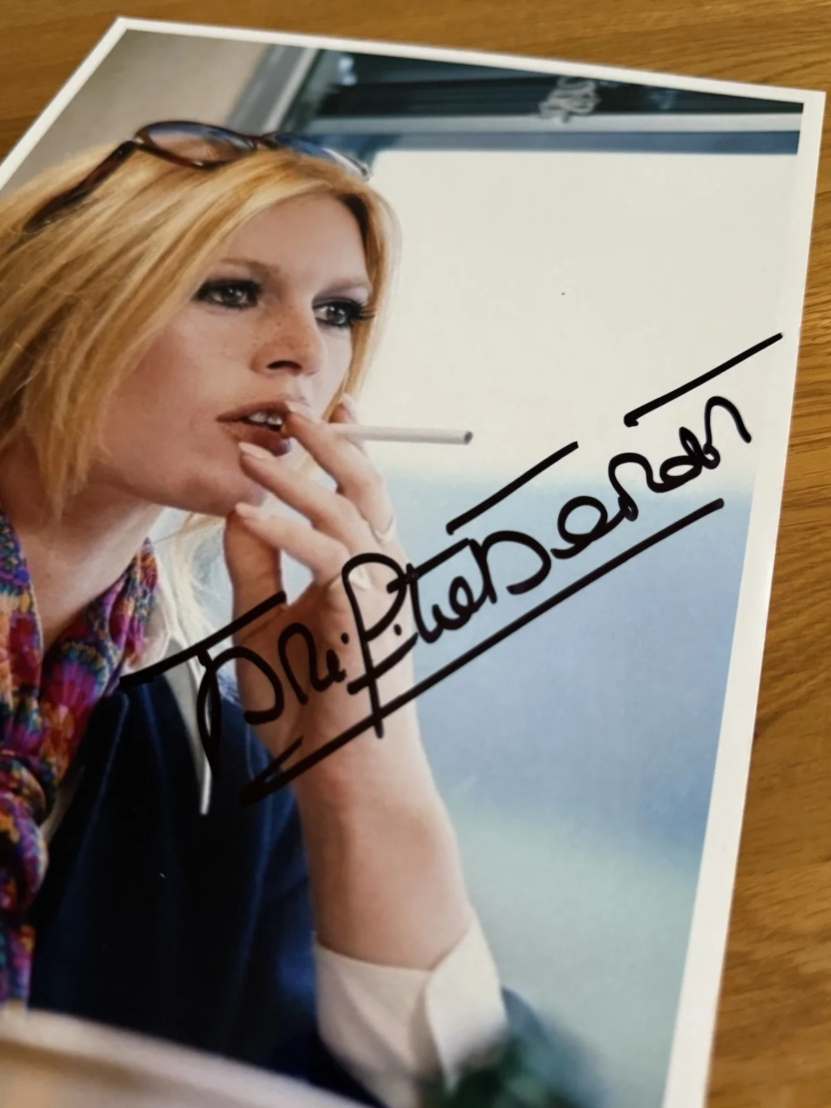 Brigitte Bardot SIGNED Les Femmes Photo 8x12” Official Autograph The Women New, изображение 2