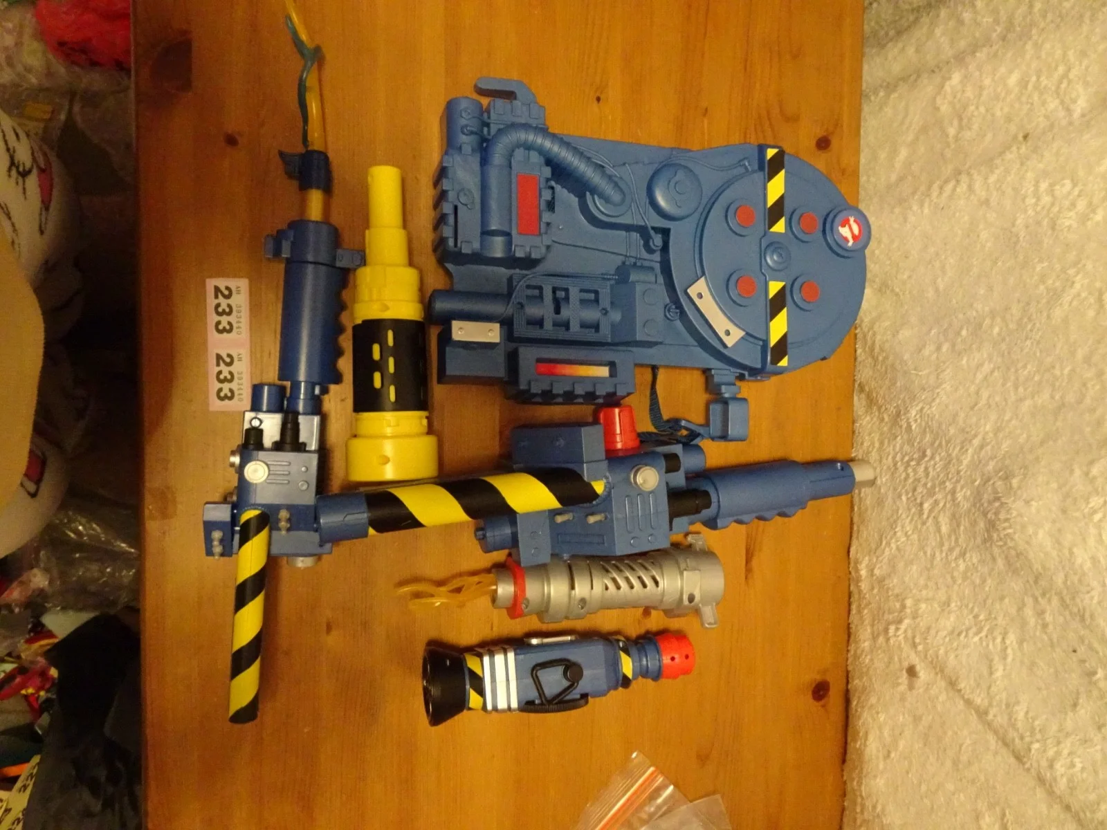 Hasbro Ghostbusters Proton Pack Blaster Lights Sounds Role Play Costume working, image 2