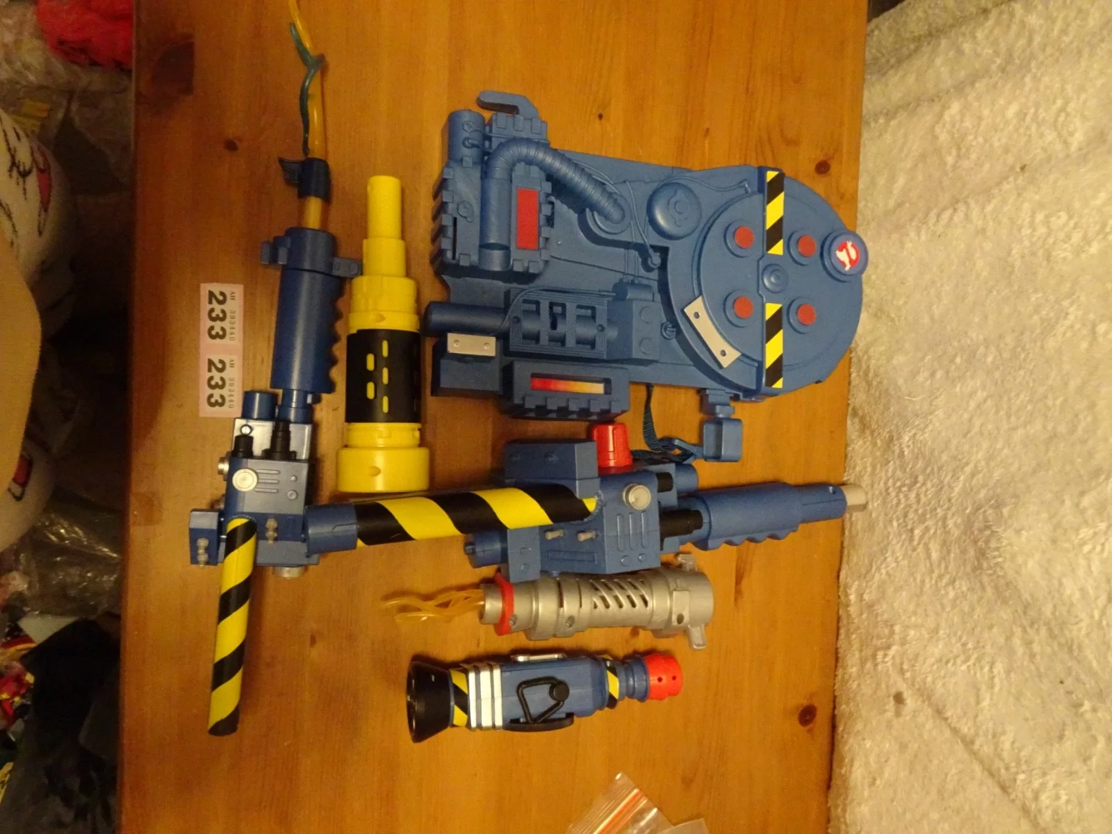 Hasbro Ghostbusters Proton Pack Blaster Lights Sounds Role Play Costume working, image 3