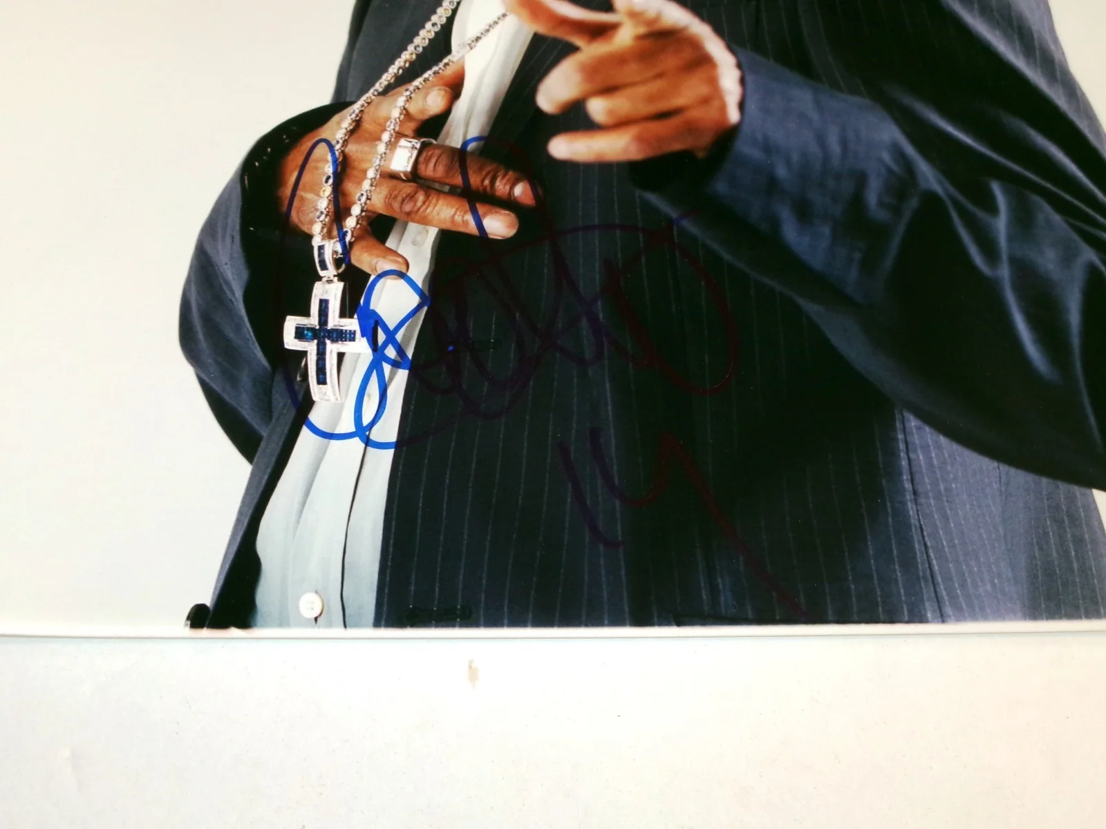 Rap Legend Coolio Signed 11X14 Color Photo JSA CERT, image 2
