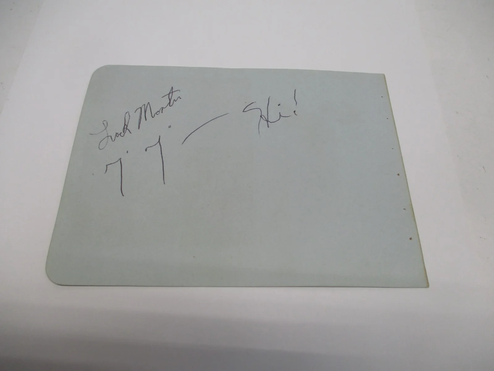 SIGNED Autograph LOUELLA O. PARSONS Gossip Columnist & Screenwriter w/COA CM5804, image 3
