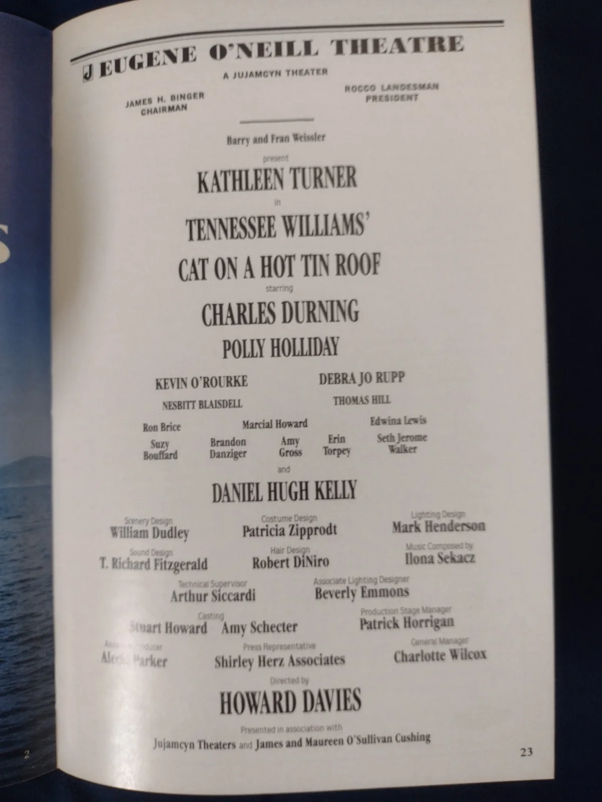 4 Autographed Playbills Kathleen Turner Holly Hunter Morey Amsterdam Nan Fabray, изображение 5
