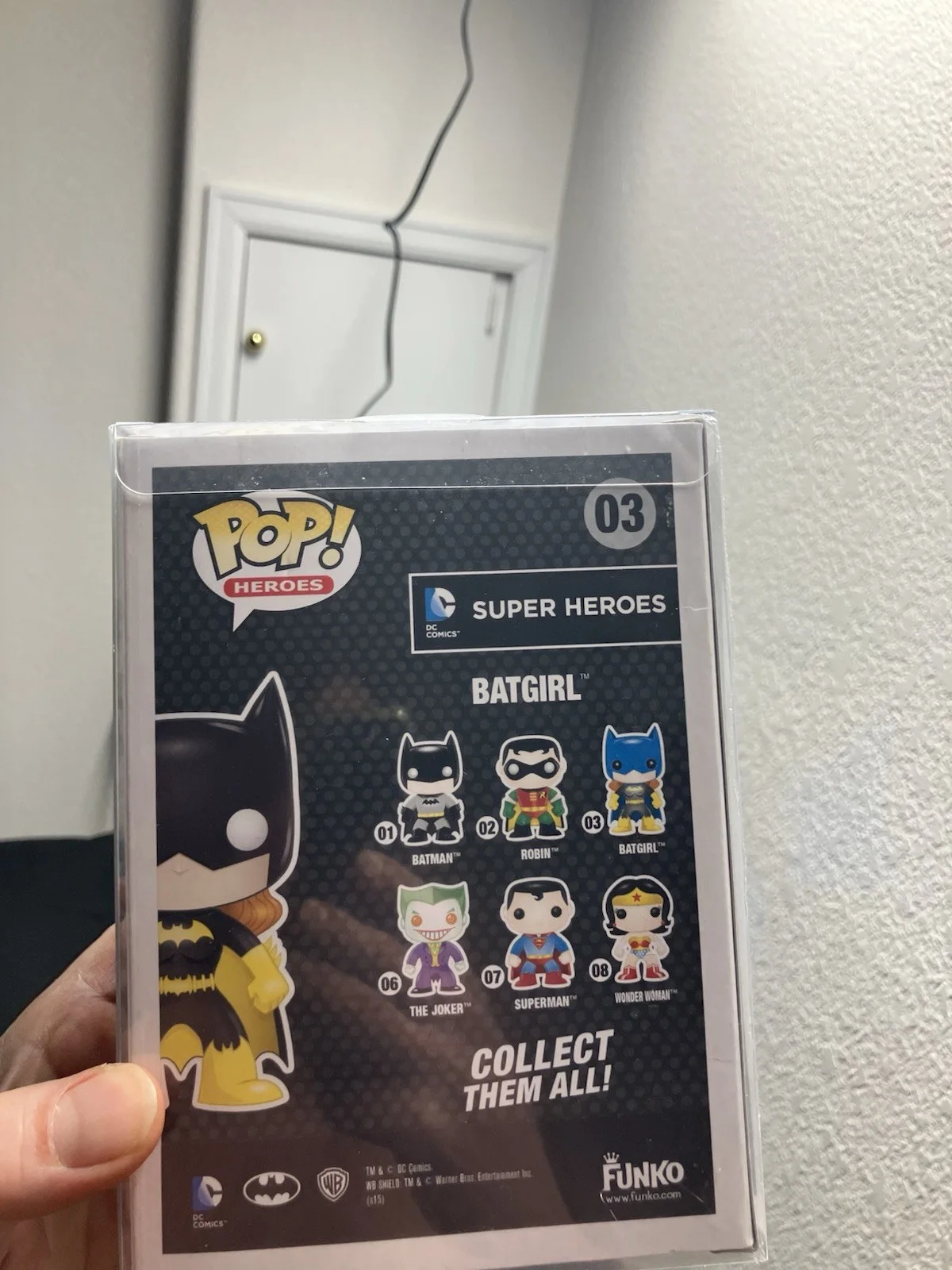 TARA STRONG AUTHENTIC AUTOGRAPHED BATGIRL POP FUNKO!, image 3