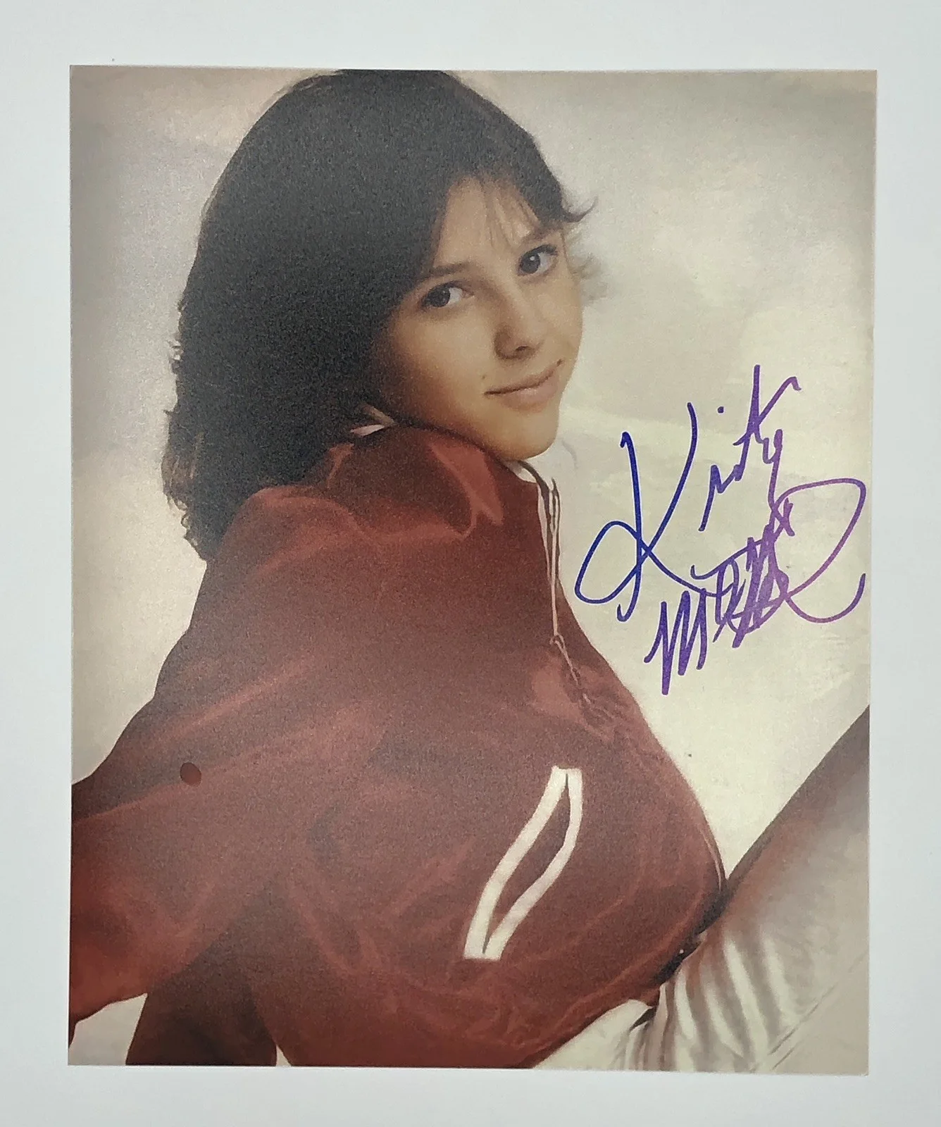 Kristy McNichol — Kristy McNichol Signed 8x10 Photo - Family/Little Darlings Star - COA Included