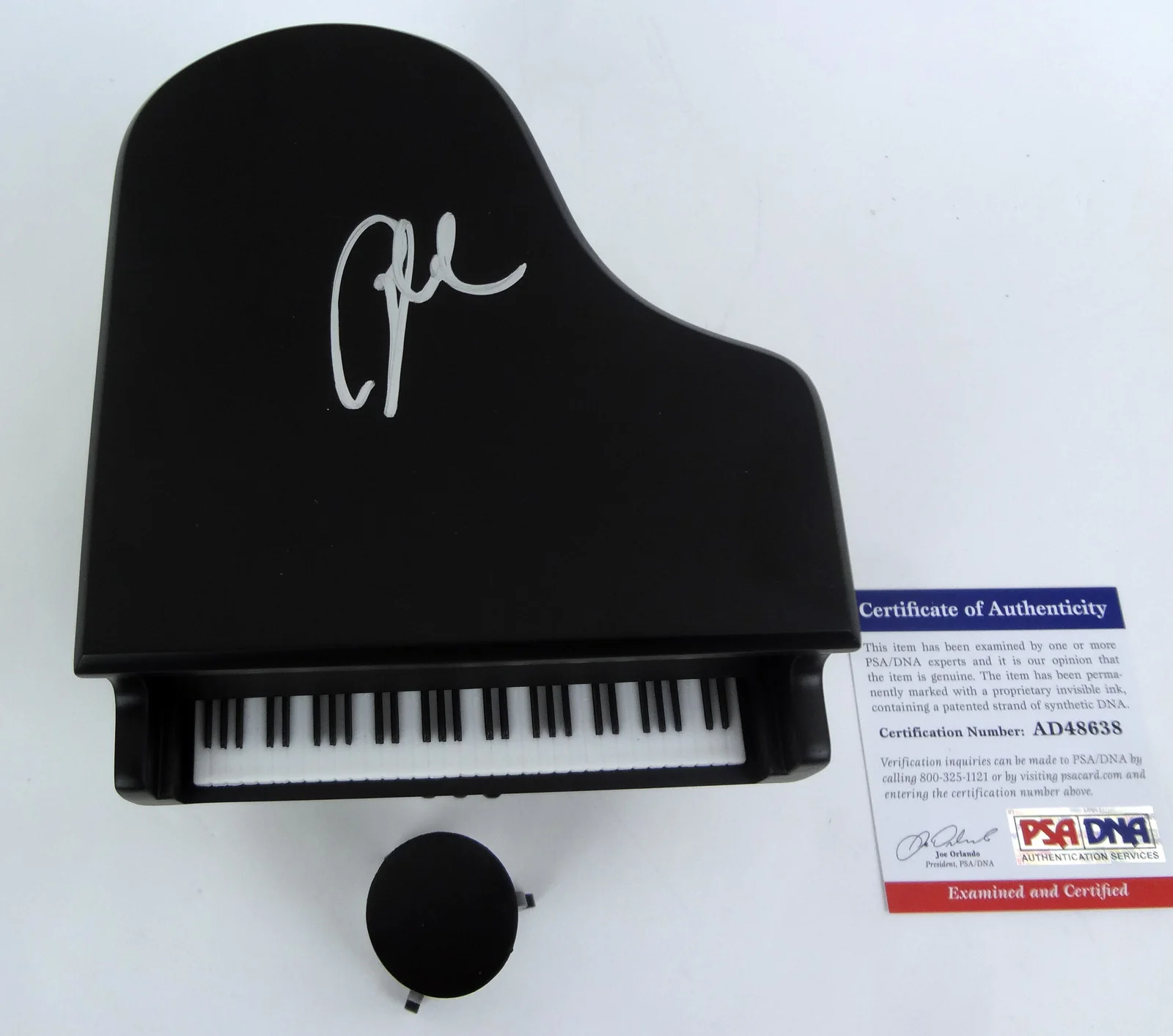 Billy Joel — Billy Joel The Piano Man Signed Autograph Miniature Piano PSA/DNA COA, изображение 2
