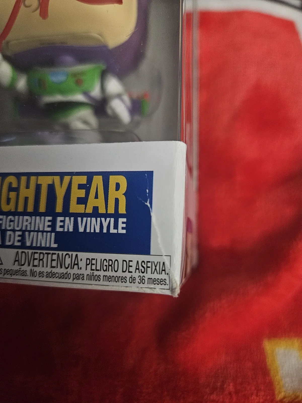 Buzz Lightyear Funko Signed By Tim Allen PSA AL81400 (Damaged), image 3