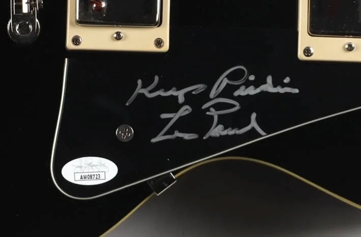 🎸 Les Paul Signed Epiphone Electric Guitar Inscribed “Keep Pickin” – JSA Certif, image 2