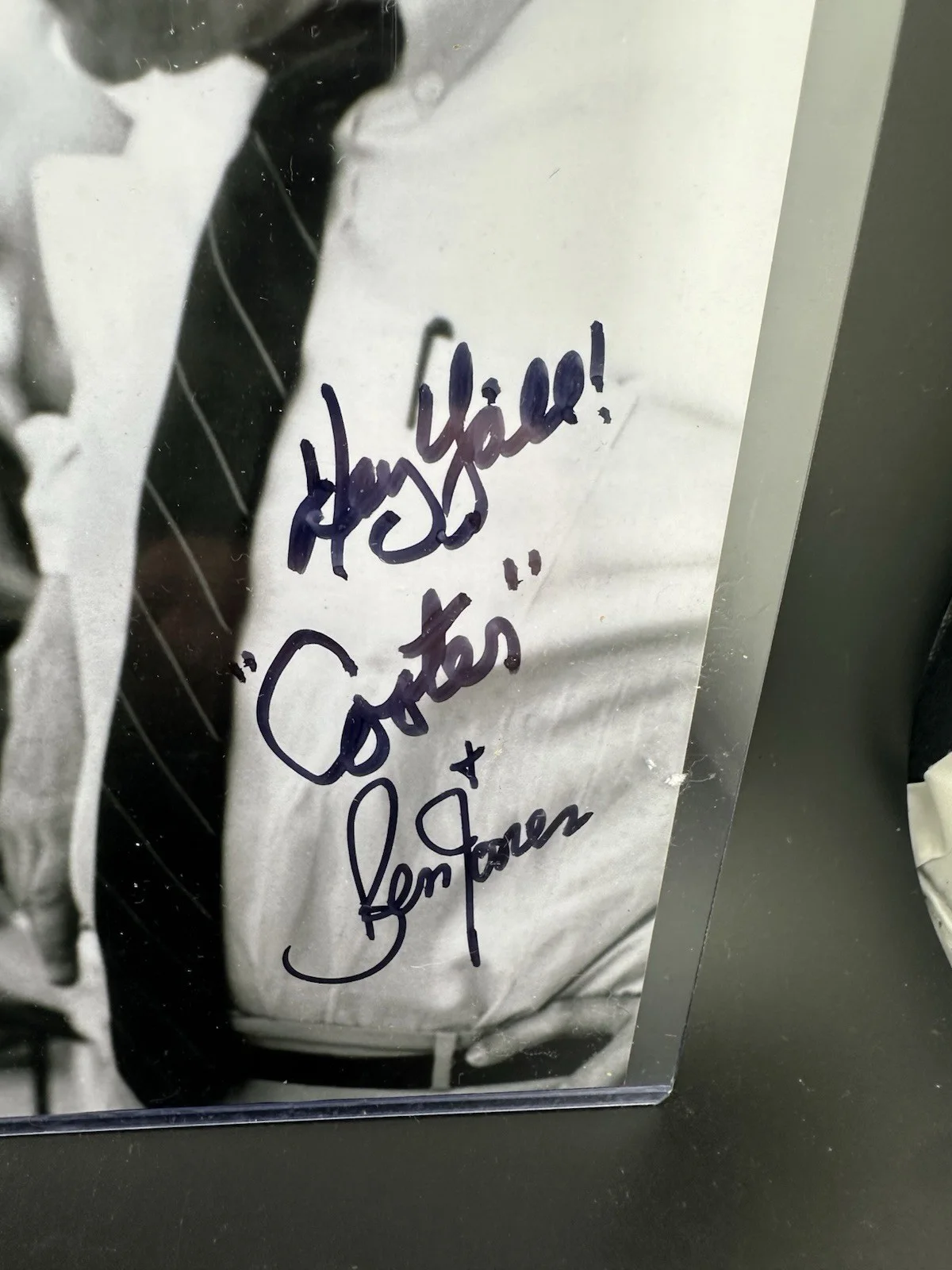 James Best — Ben Jones Signed & Inscribed Dukes Of Hazzard 8x10 Photo #1 Legendary Show, изображение 2