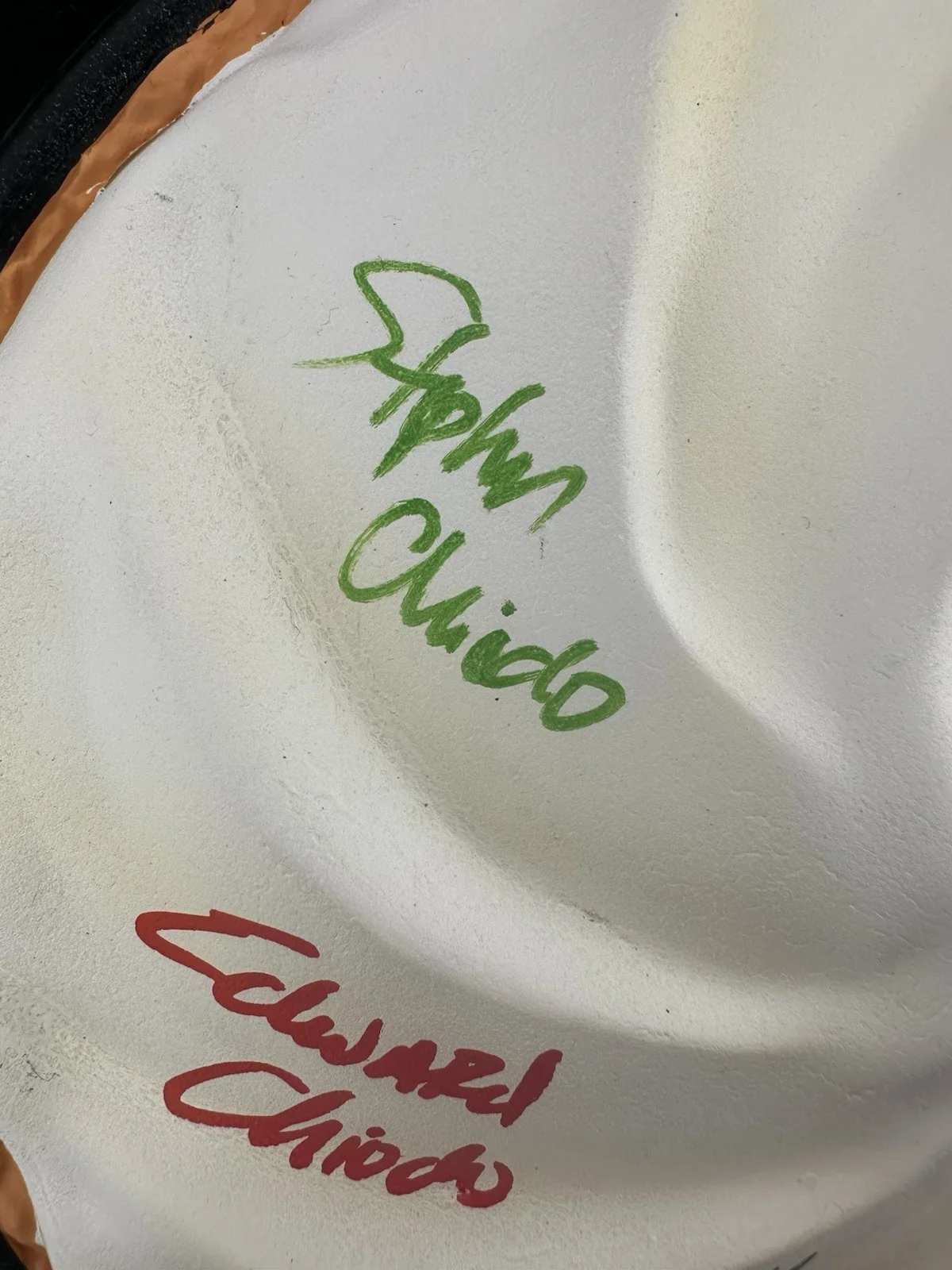 Charlie Edward Stephen Chiodo — SIGNED Chiodo Brothers Killer Klowns From Outer Space ACID PIE JSA COA CERT, image 3
