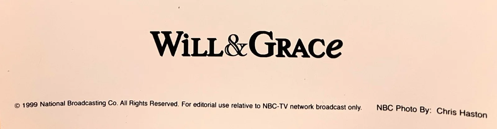 Debra Messing, Sean Hayes, Eric McCormack, Megan Mullally — Will & Grace *ENTIRE CAST* Autographed Photo - RARE!, изображение 3