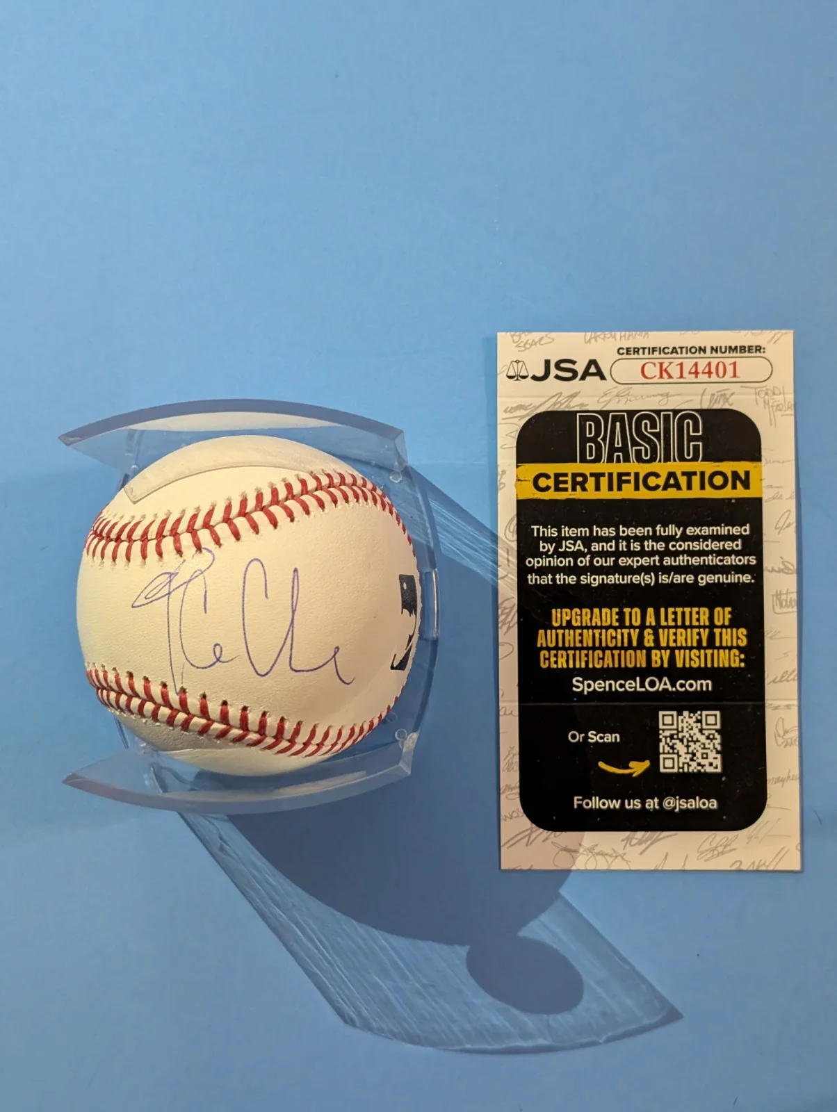 Ice Cube Rapper NWA C.I.A. Actor Signed Baseball Rock N Roll HOF Eazy-E JSA, image 2