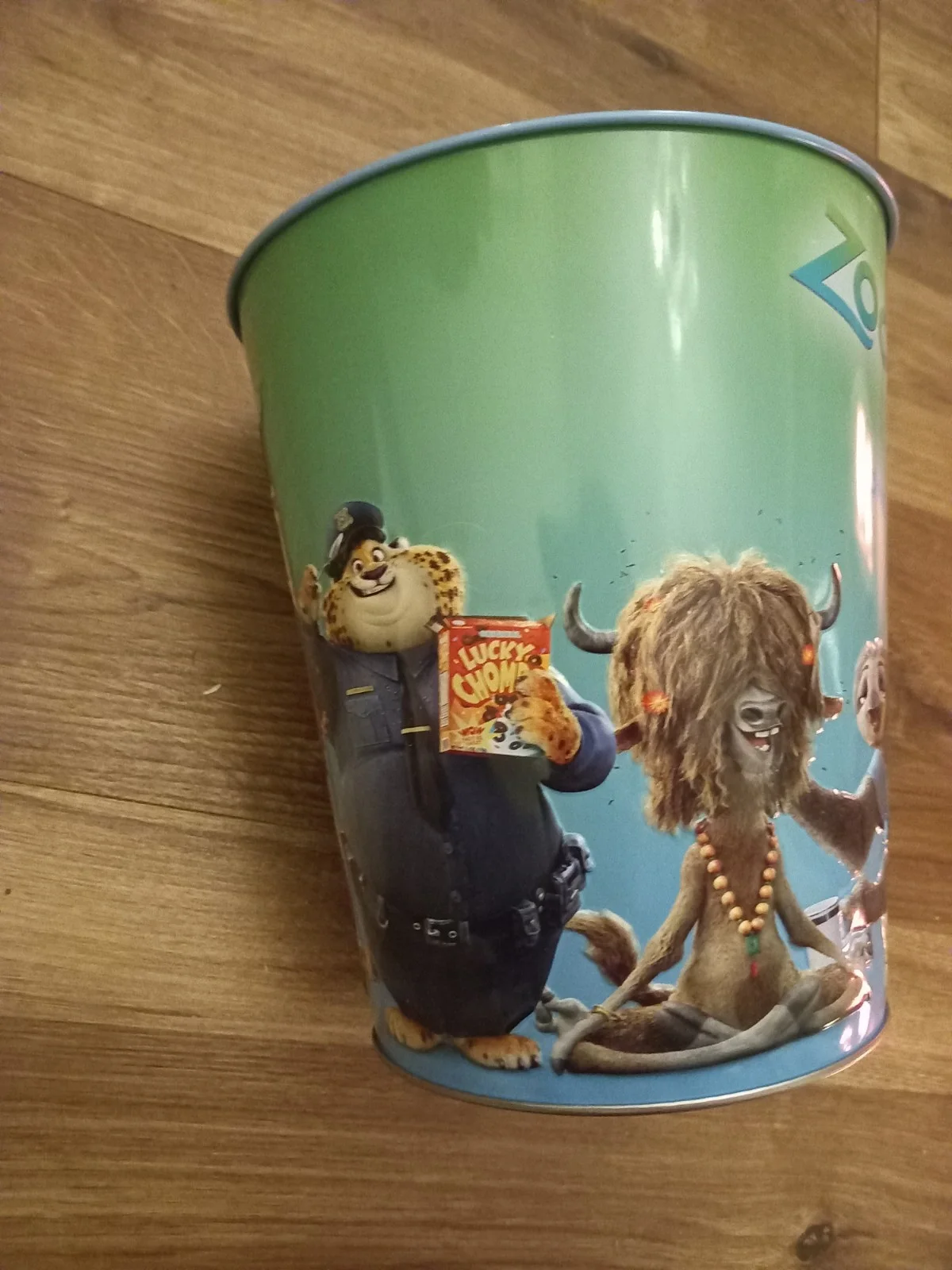 Odeon Cinema Exclusive Zootropolis 2 Popcorn Tin Bucket Brand New, изображение 2