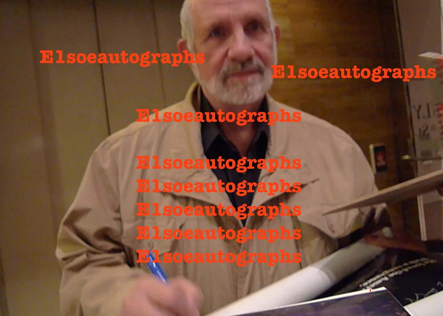 Brian De Palma — Director Brian De Palma signed Al Pacino' SCARFACE 8x10 Photo. In Person Proof, изображение 5