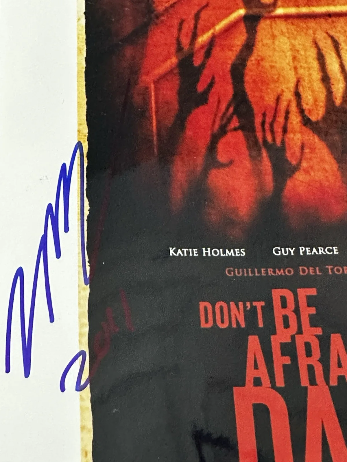 Guillermo Del Toro & Troy Nixey Signed Dont Be Afraid Of The Dark 8x10 photo, изображение 5