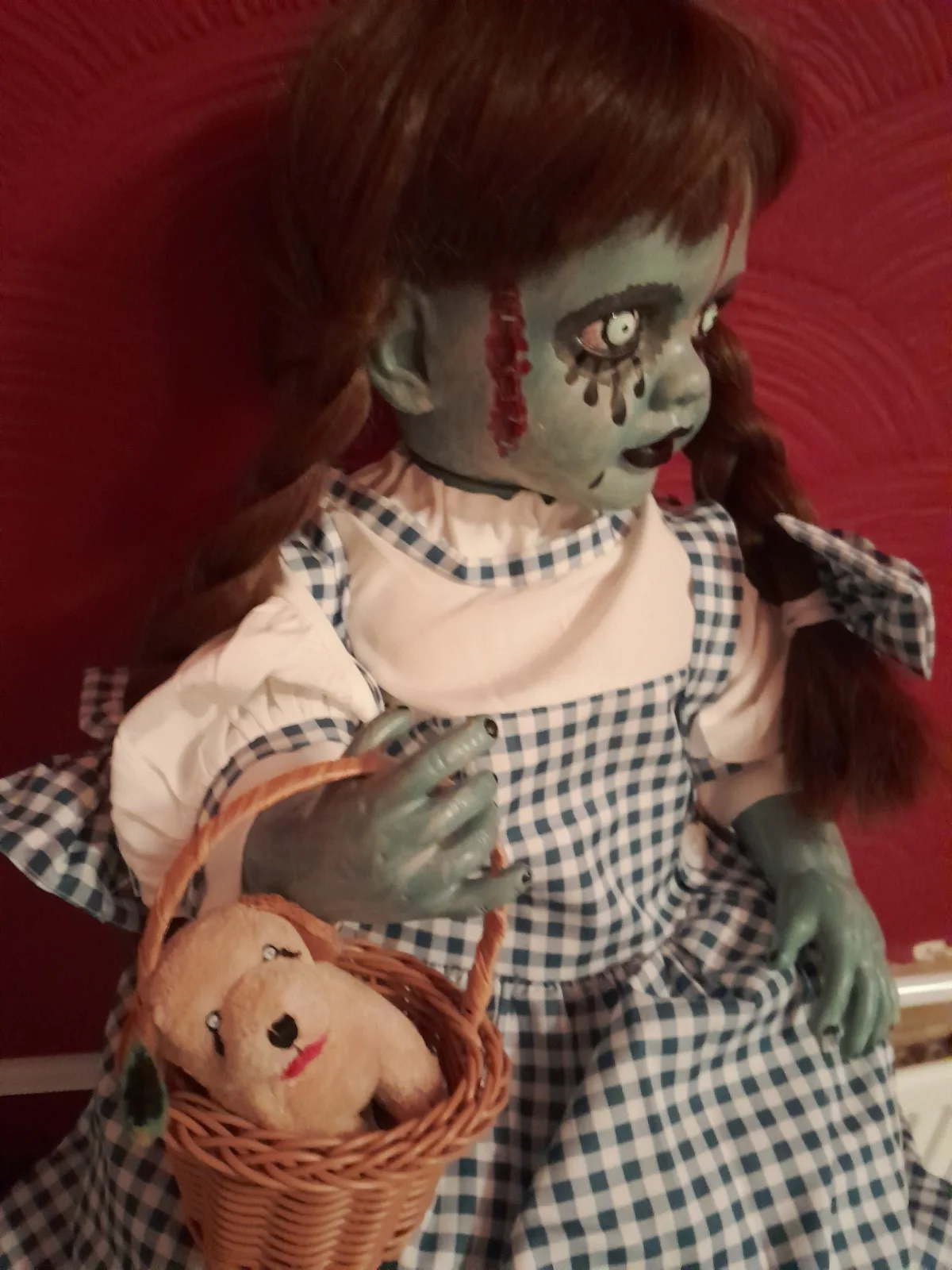 Custom Made Gothic Zombie Dorothy Wizard of Oz Reborn Doll, изображение 2