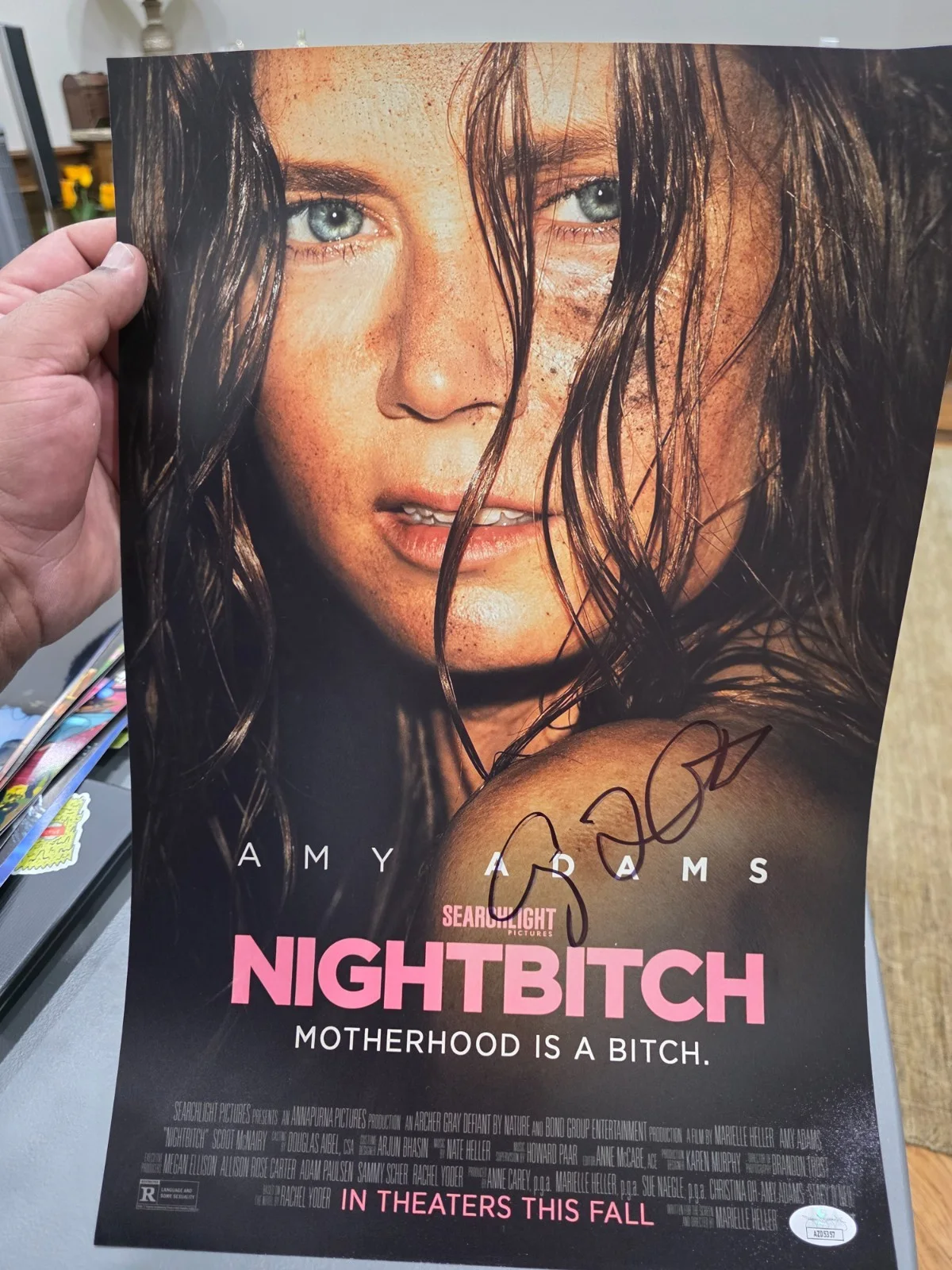 AMY ADAMS — HOT SEXY AMY ADAMS SIGNED 12x18 PHOTO AUTOGRAPH jsa COA