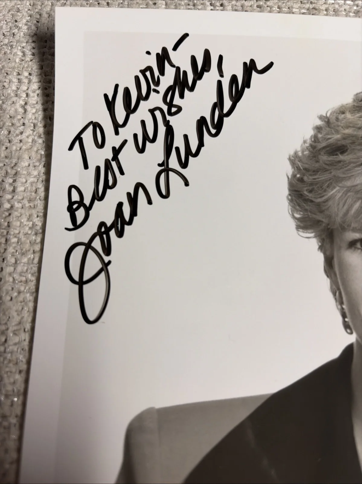 Joan Lunden — Joan Lunden Autograph Picture, image 5