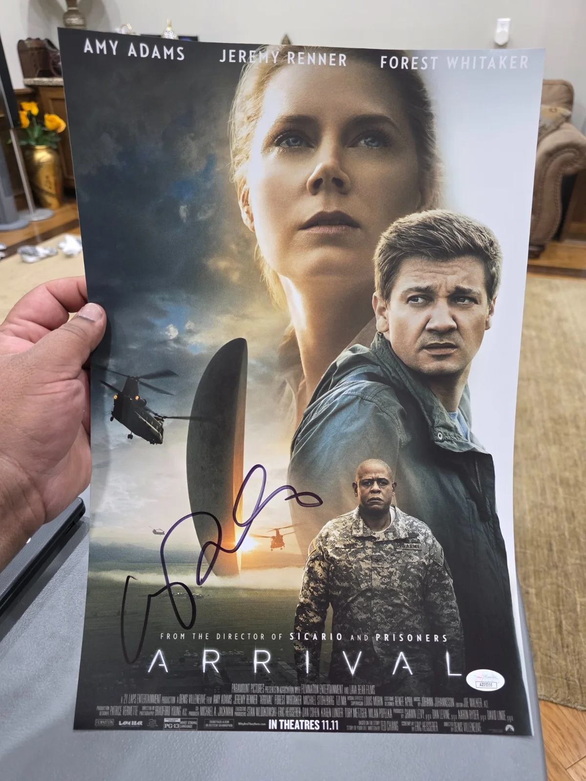 AMY ADAMS — HOT SEXY AMY ADAMS SIGNED 12x18 PHOTO AUTOGRAPH jsa COA
