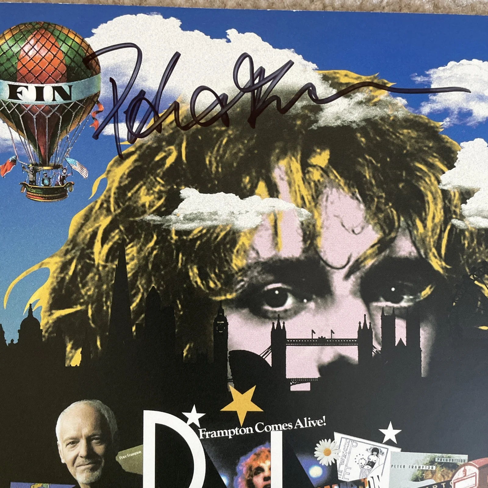 Peter Frampton — PETER FRAMPTON SIGNED AUTOGRAPH FINALE - THE FAREWELL TOUR BOOK PROGRAM, image 2