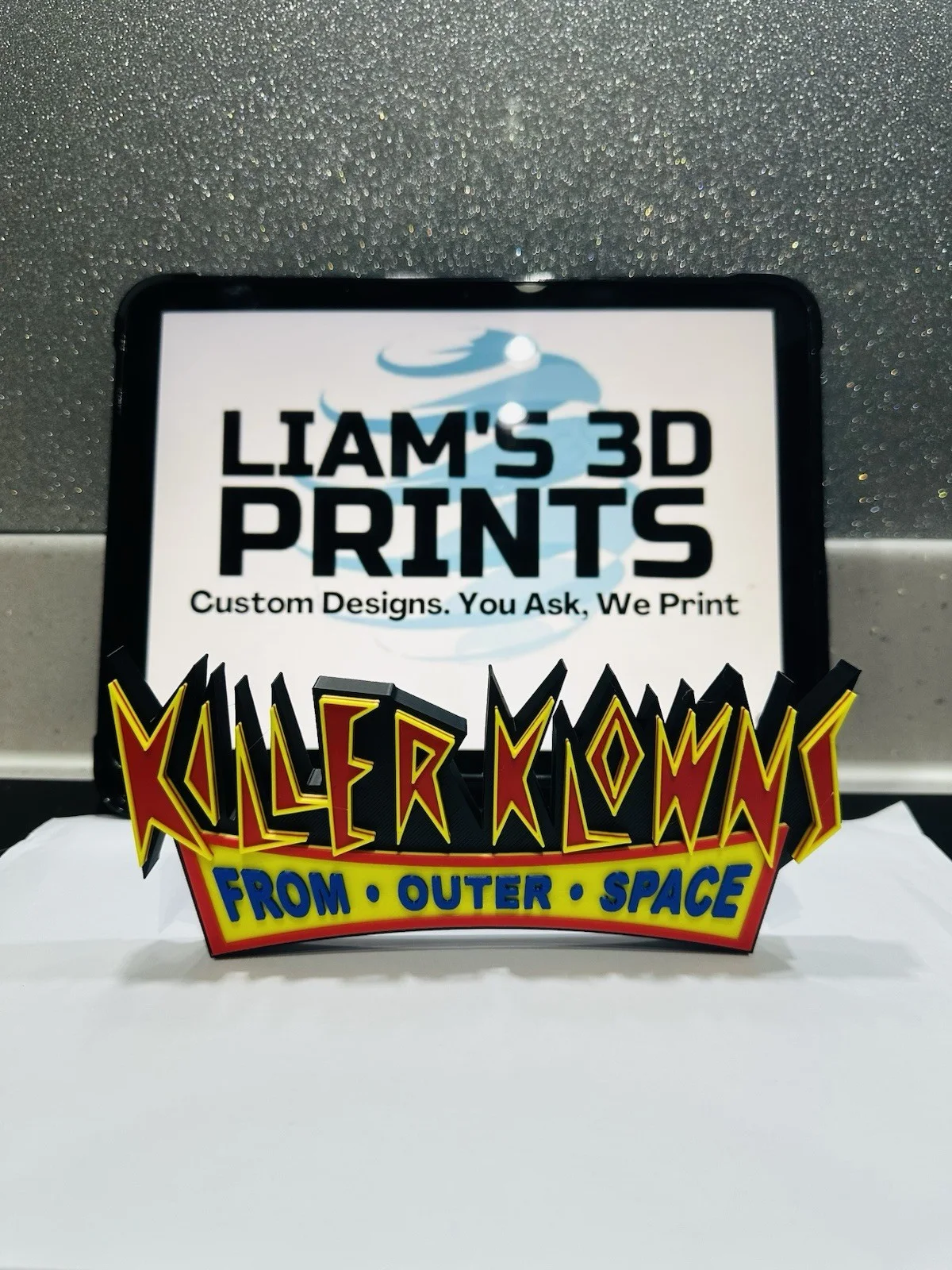 Decorative Killer Klowns From Space Film Self Standing logo display pops Room, image 2