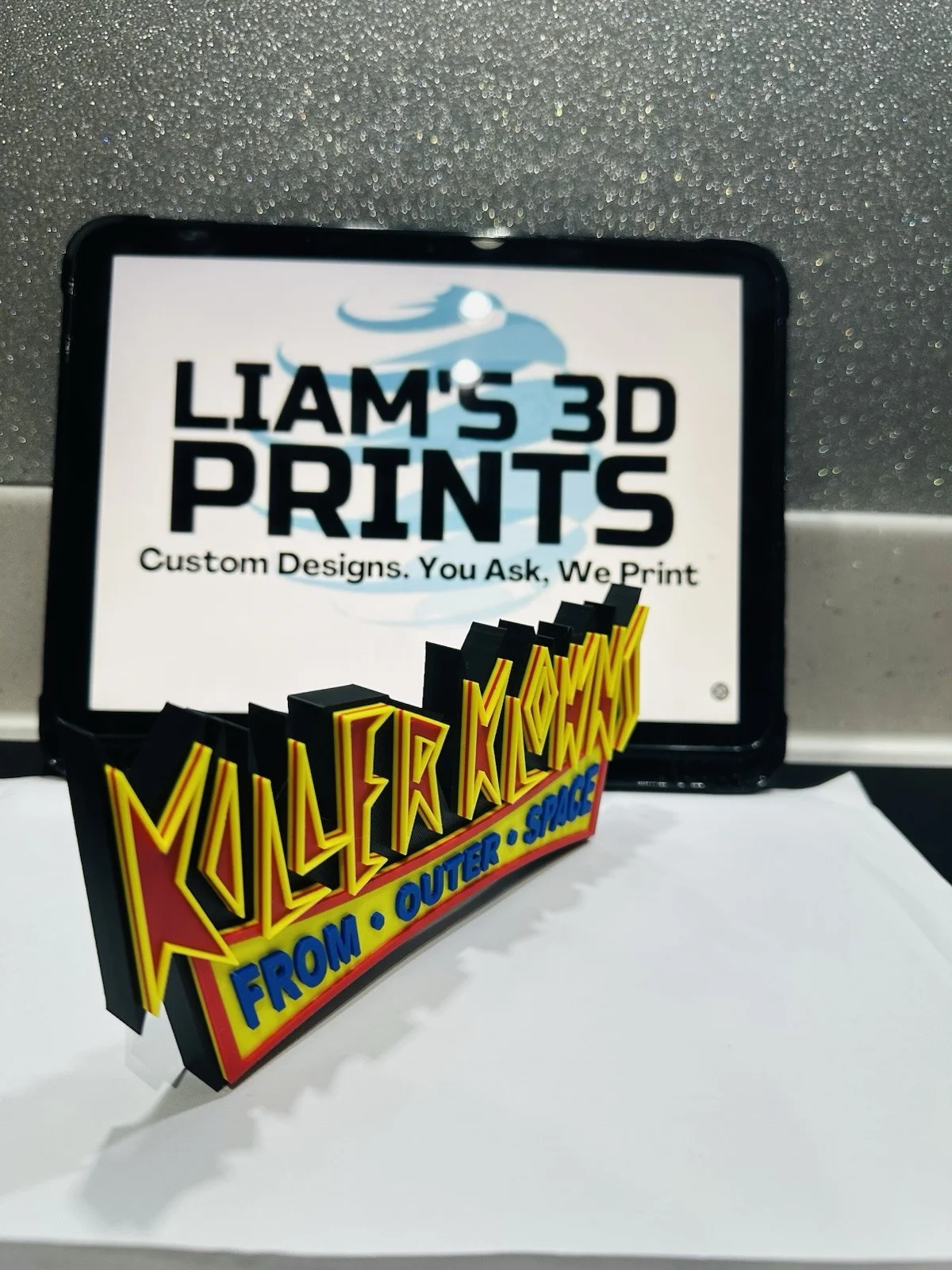 Decorative Killer Klowns From Space Film Self Standing logo display pops Room, image 3